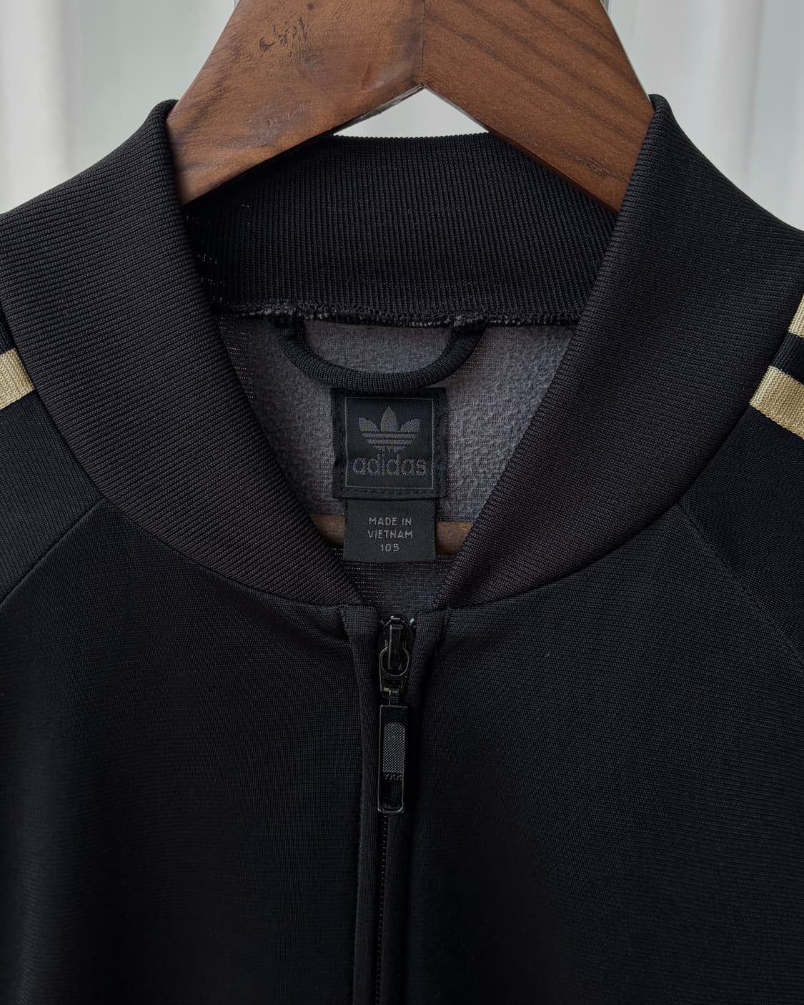 [L]아디다스 트레포일 슈퍼스타 검골 골드 트랙탑 져지 상품이미지6