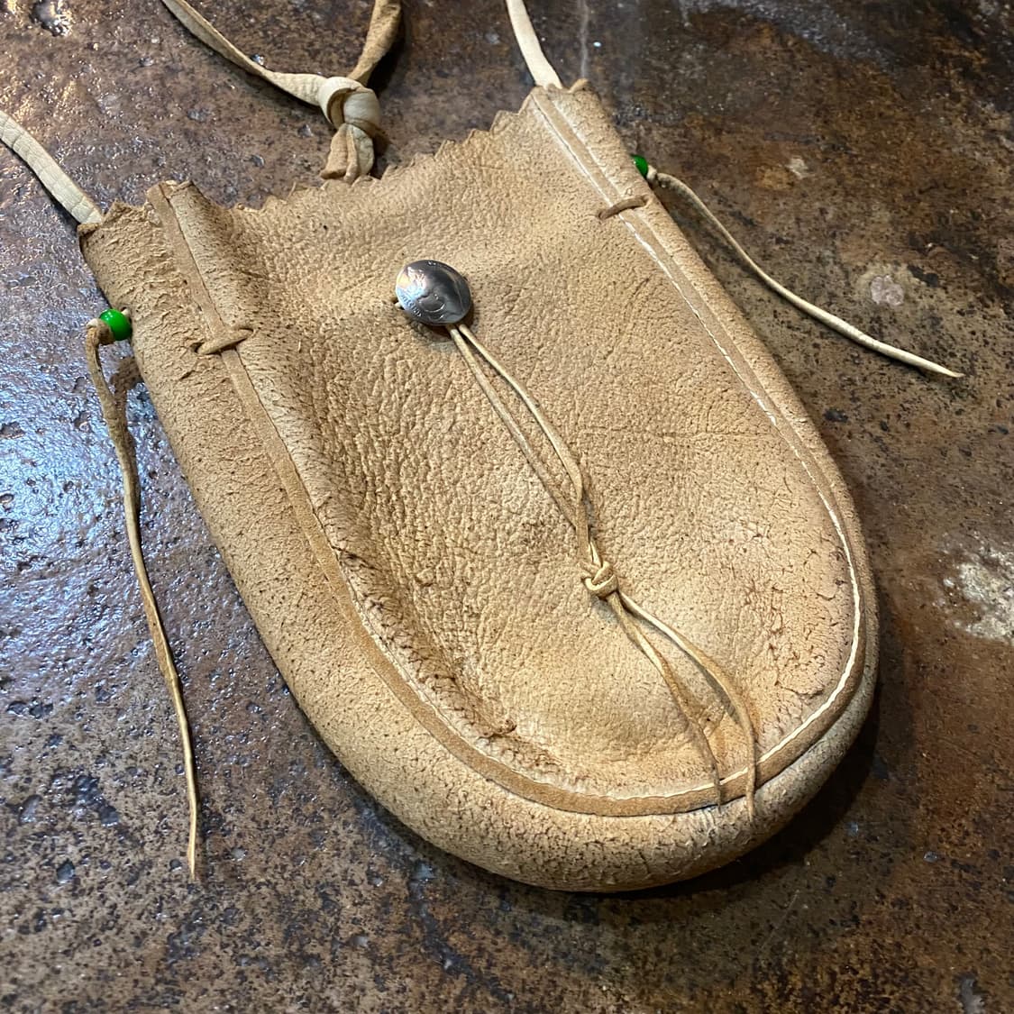 Vintage Deerskin pouch bag 상품이미지3