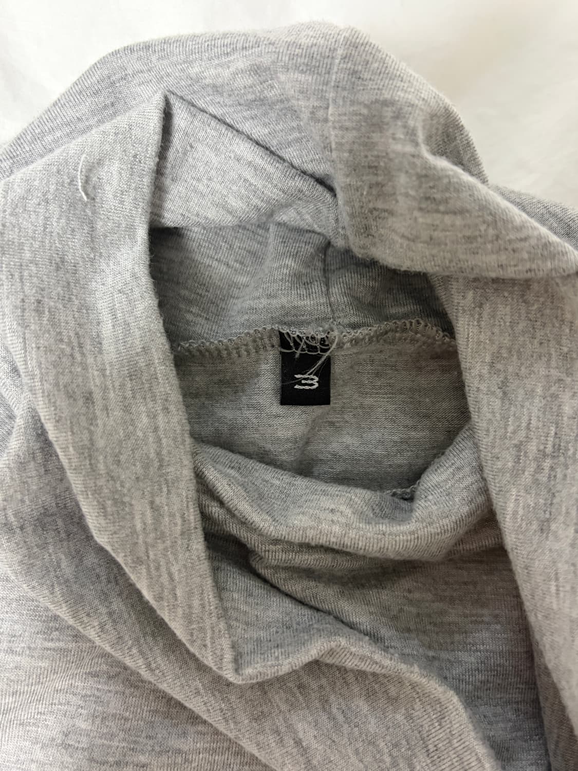 [3] 폴리테루 터틀넥 멜란지 그레이 상품이미지2