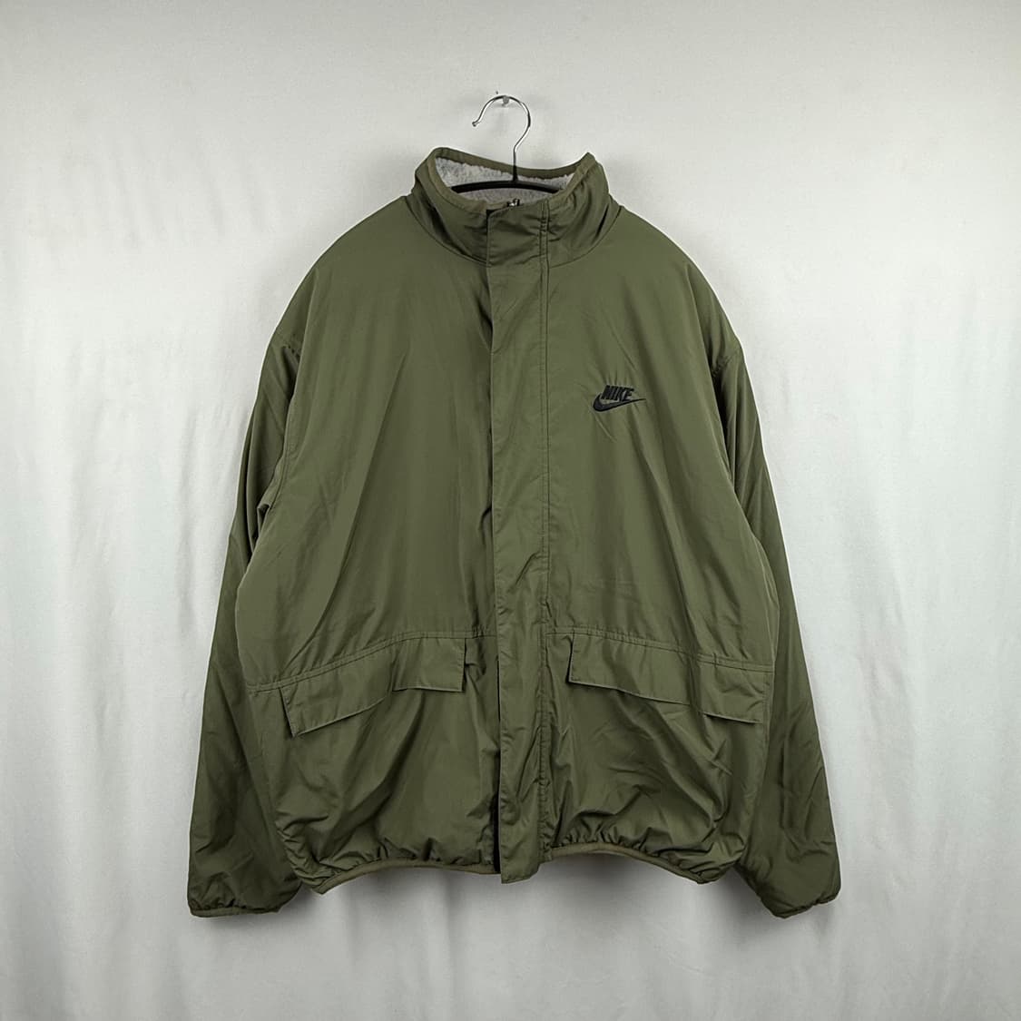 (90) 나이키 클럽 플리스 리버시블 윈터라이즈드 자켓 올리브 상품이미지5