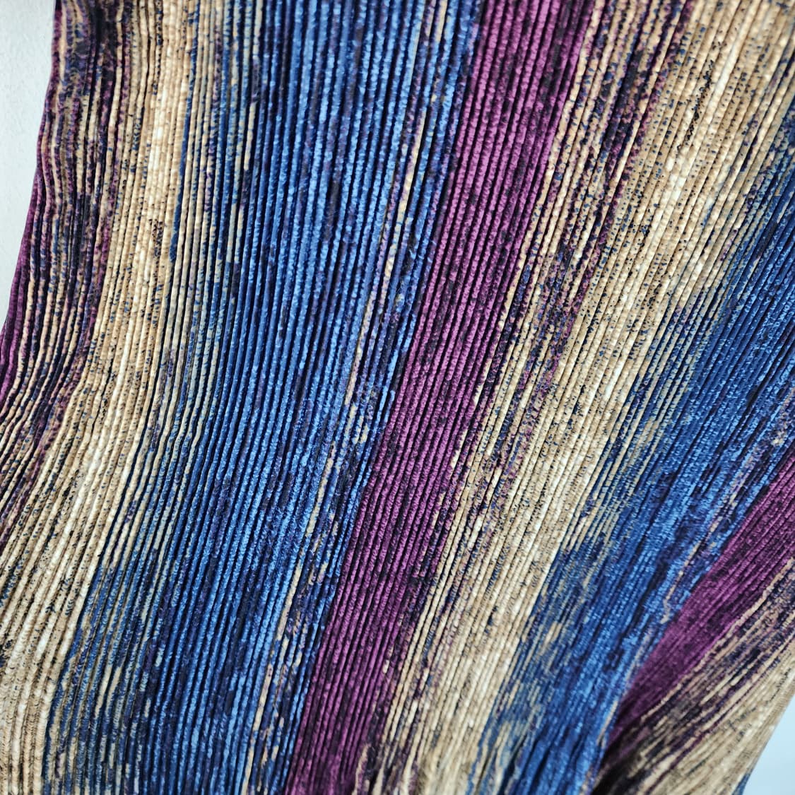 세로 스트라이프 플리츠 롱 원피스 상품이미지3