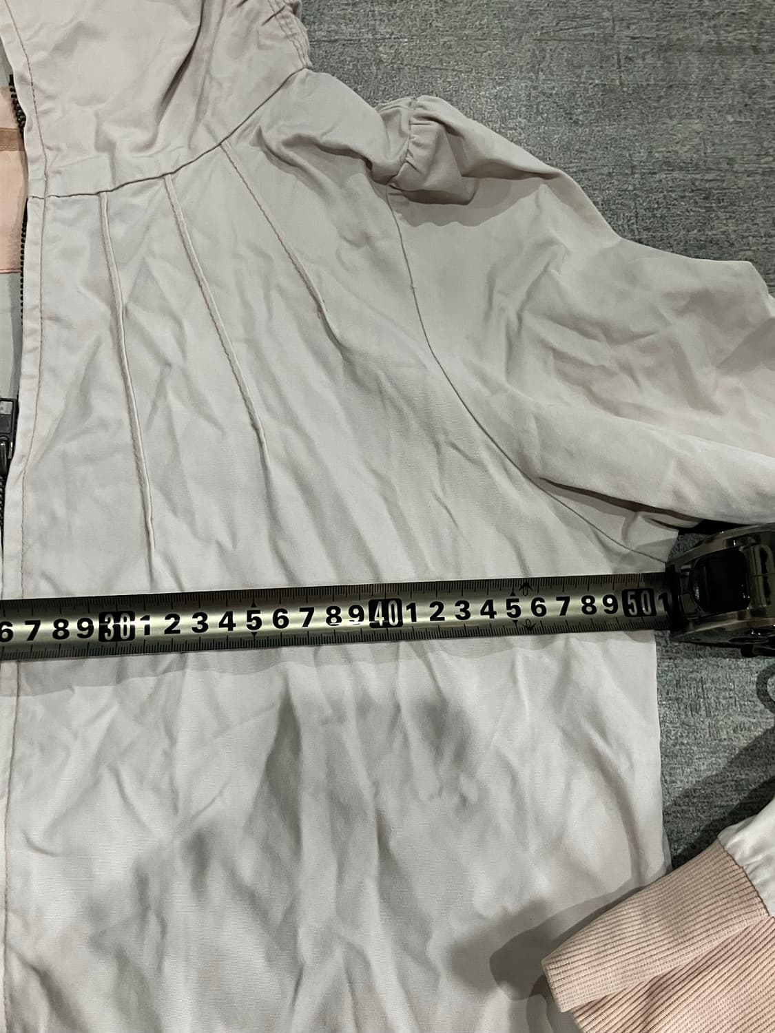 일본빈티지 핀터깔y2k 올드스쿨아메카지 하이넥 웨스턴자켓 핑크 상품이미지2