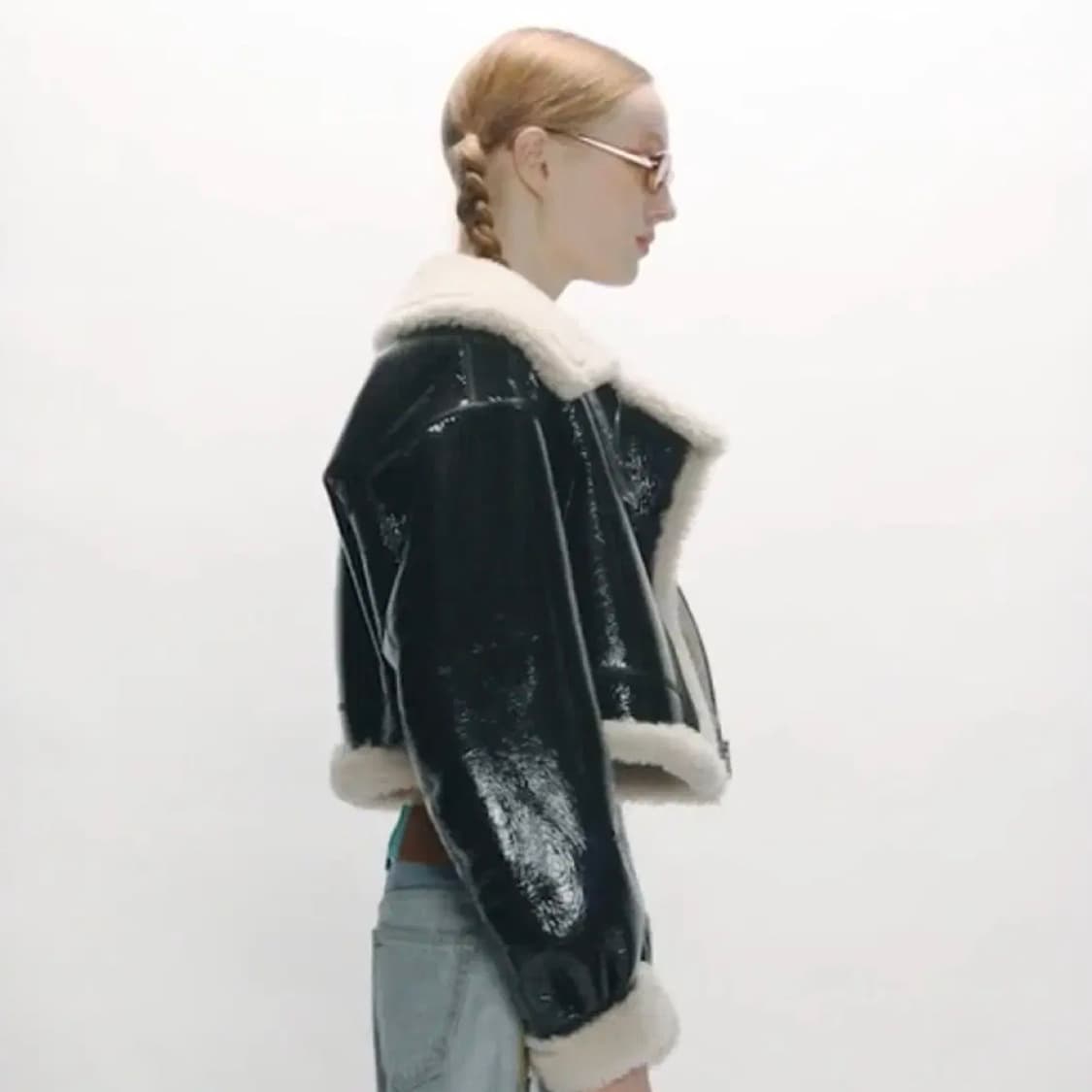 [정가152, 램스킨] 인스턴트펑크 보머 숏 무스탕  상품이미지2