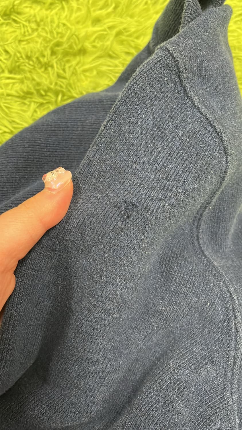 폴로 남색 반집업 상품이미지2