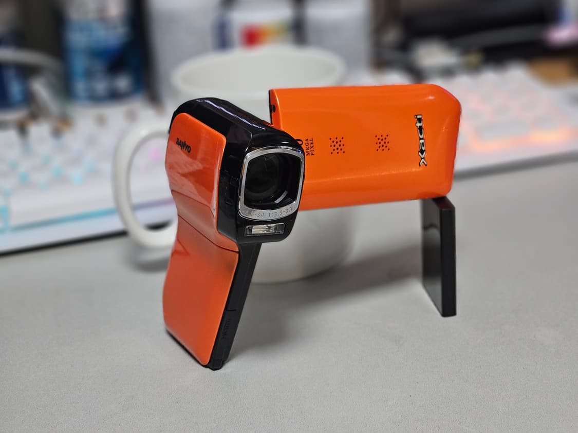 산요 작티 CG11 오렌지 핸디캠 디토 감성 디카 상품이미지3