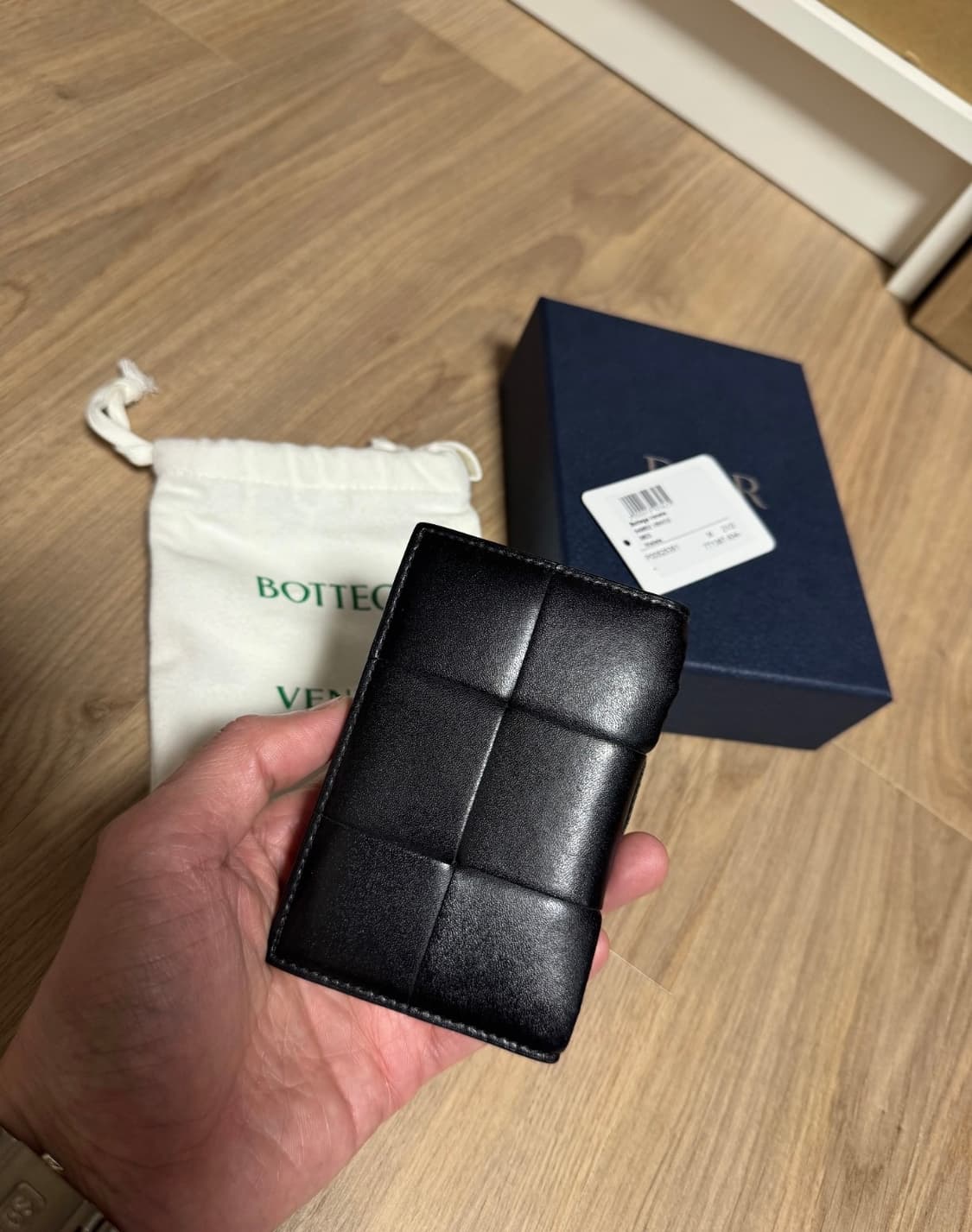 보테가베네타 카드지갑 오거나이저 블랙 판매 상품이미지2