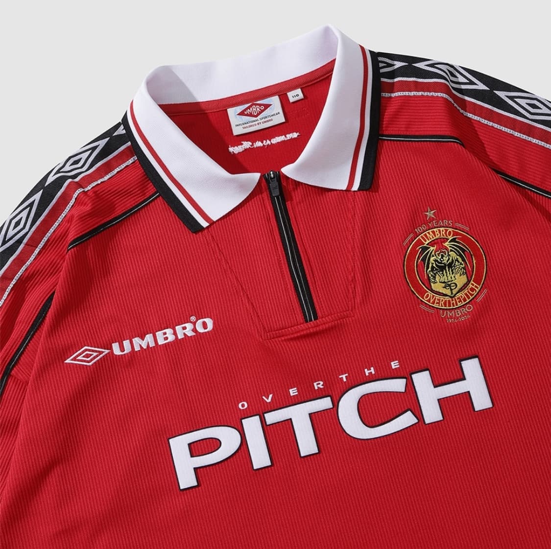 [2XL]오버더피치 x 엄브로 100주년 맨유 오마주 유니폼 상품이미지3