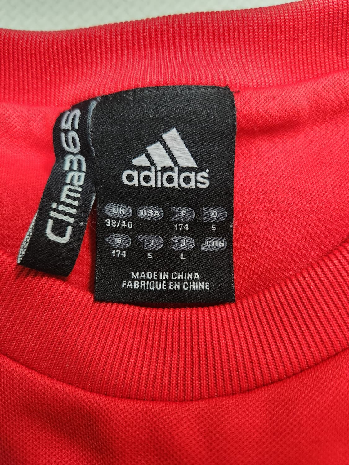 2007-08 리버풀 아디다스 클리마웜 스웨트셔츠 사이즈L 상품이미지3