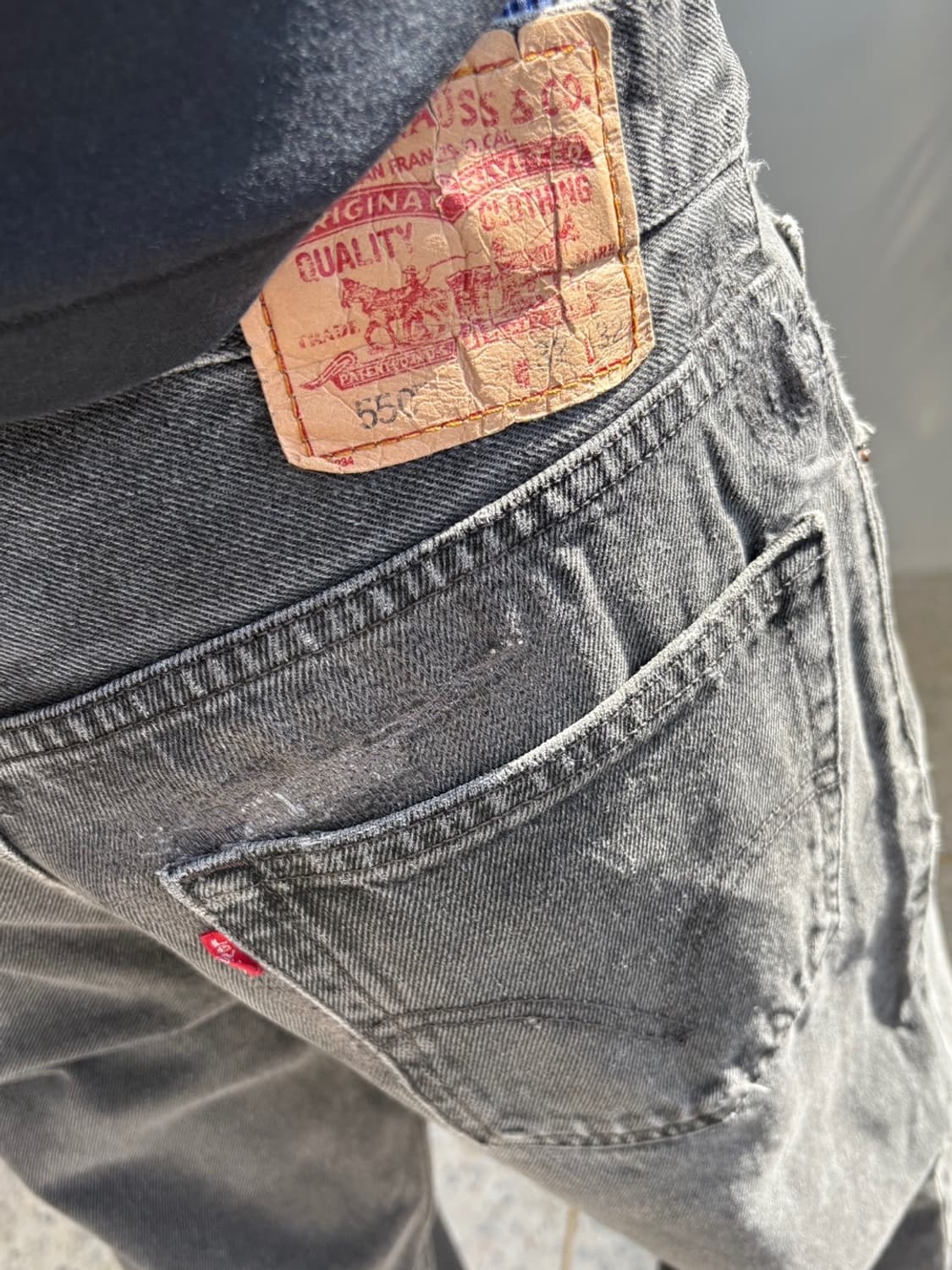 00‘s 리바이스 550 블랙 상품이미지8