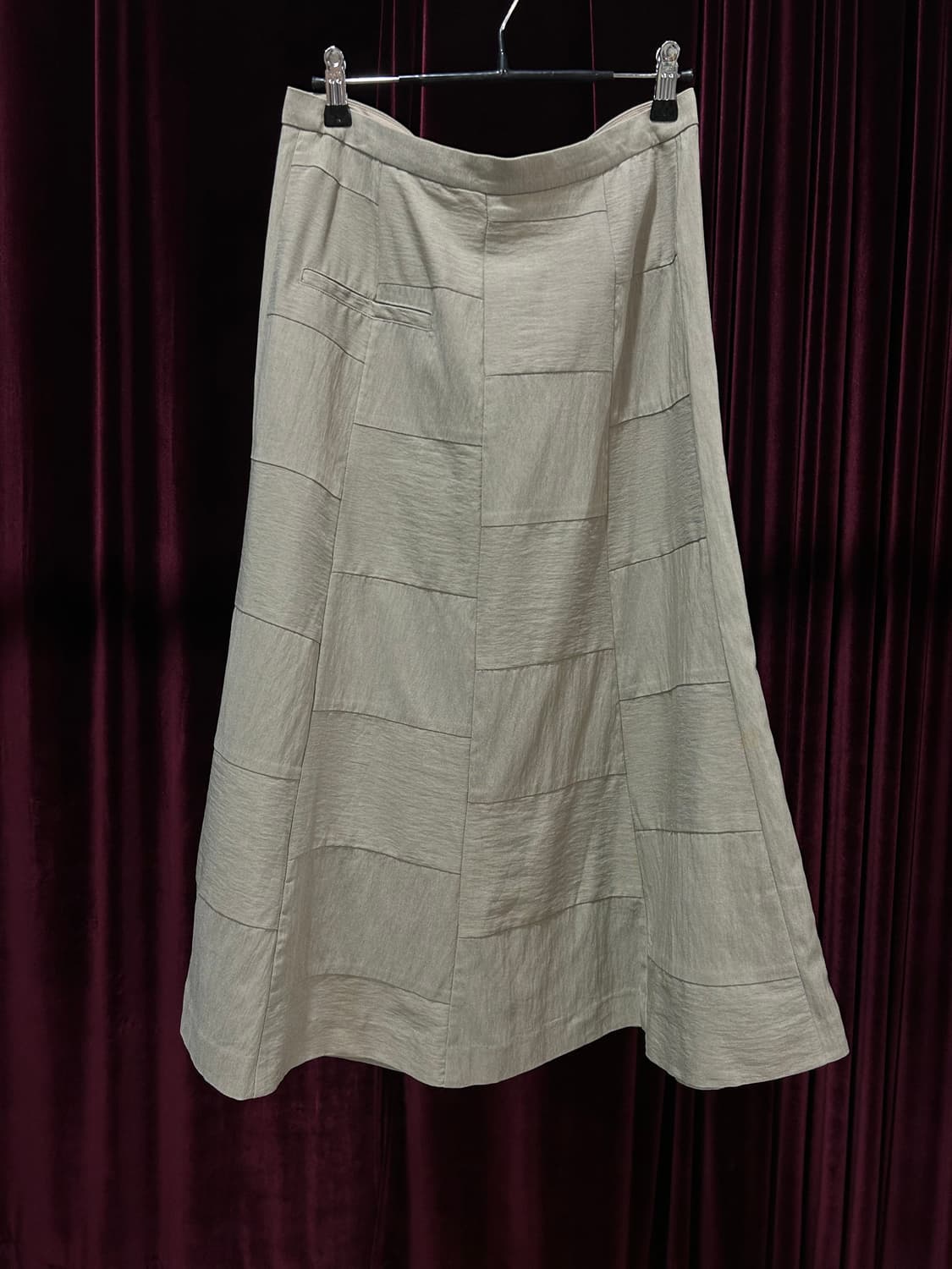 ISSEY MIYAKE HAAT patchwork skirt 상품이미지1