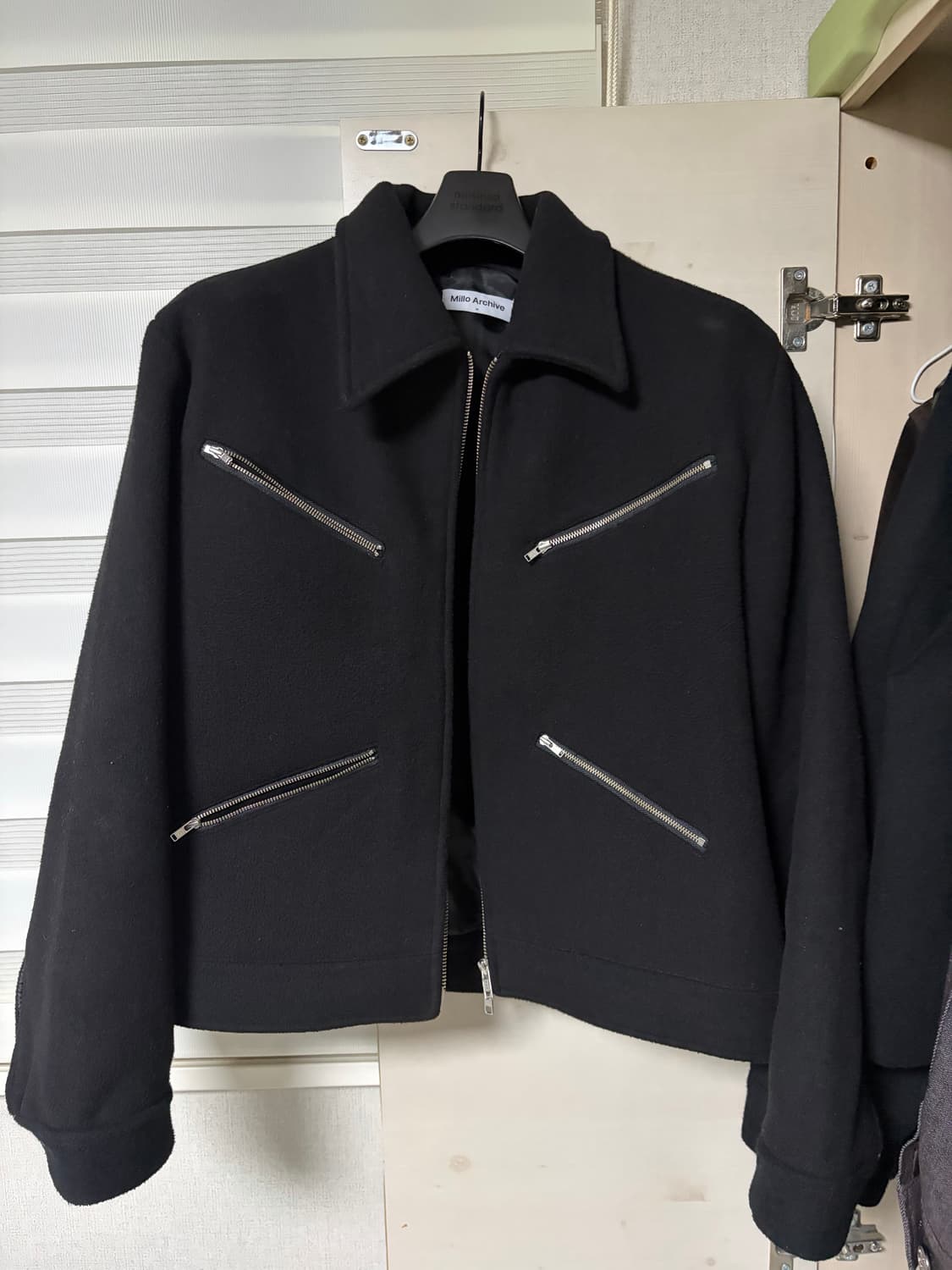 밀로아카이브 오블리크 울 블루종 상품이미지3