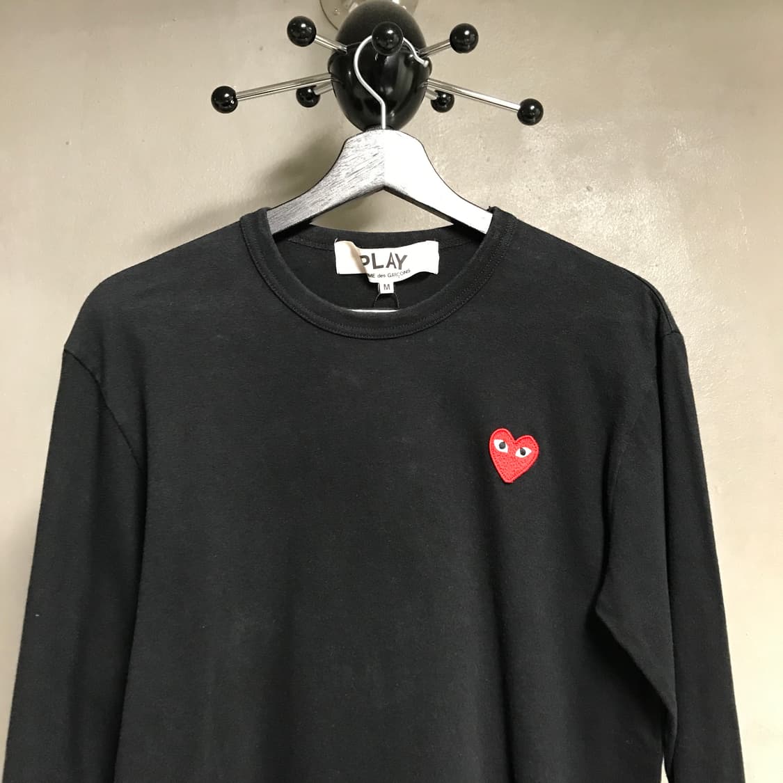 꼼데가르송 긴팔티 M 상품이미지2
