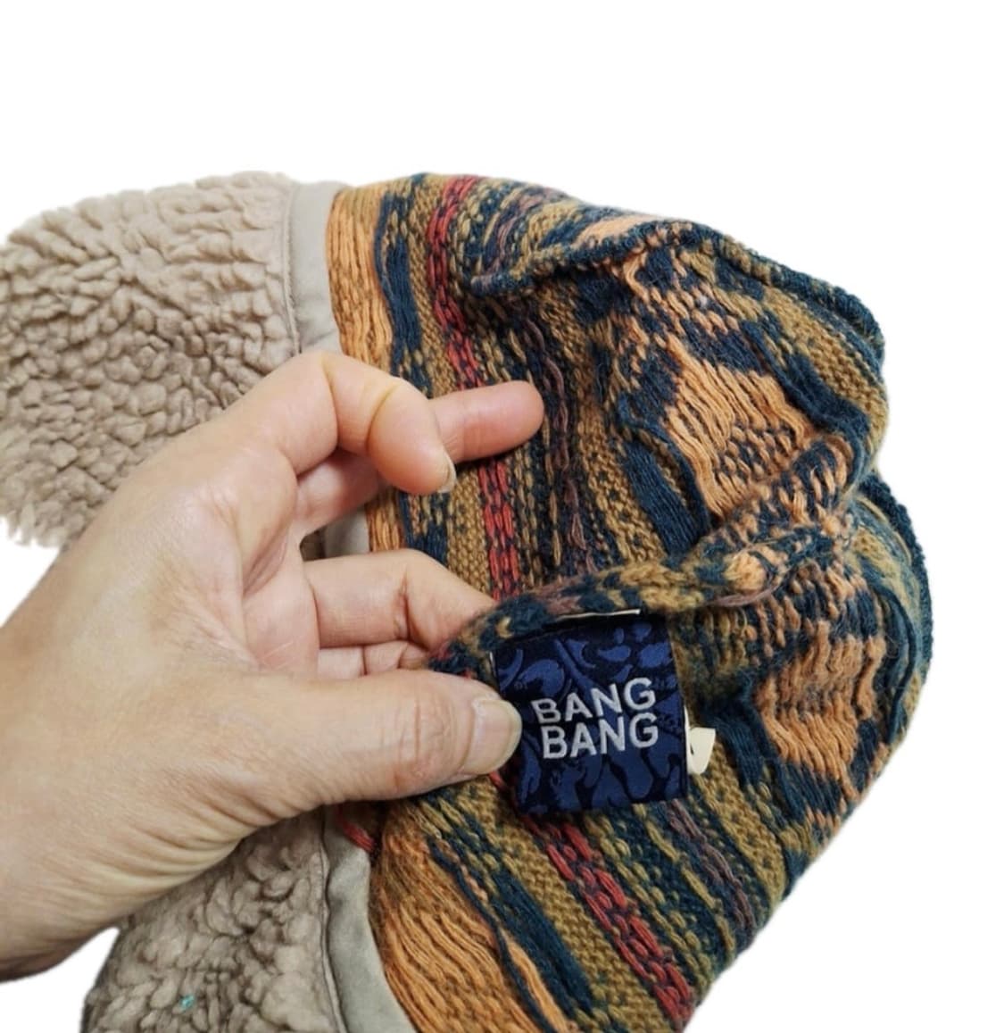 모70 뱅뱅 에스닉 귀도리 귀달이 모자 방울비니 상품이미지2