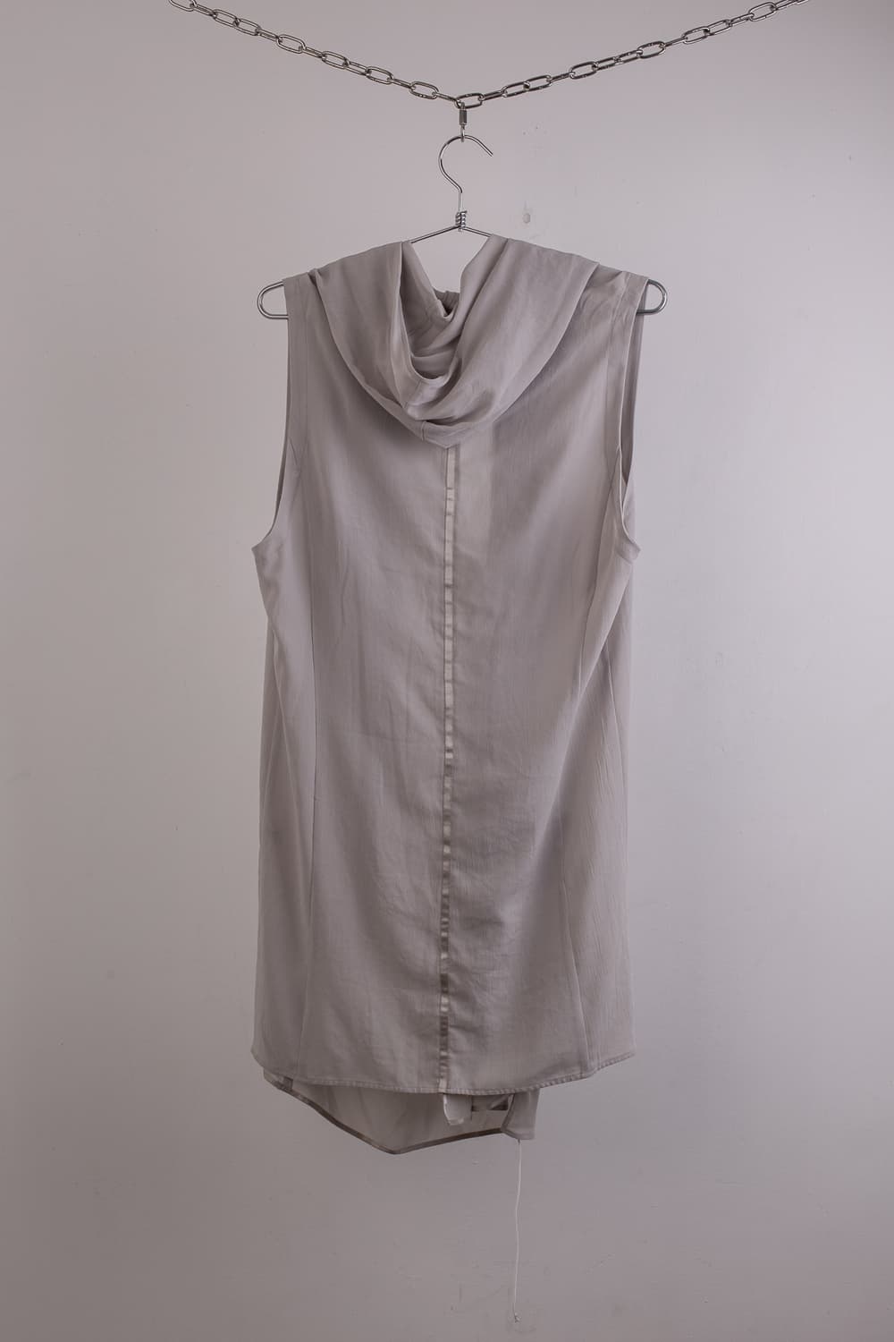 BAJRA ASYMMETRIC DRAPE HOOD VEST 상품이미지9