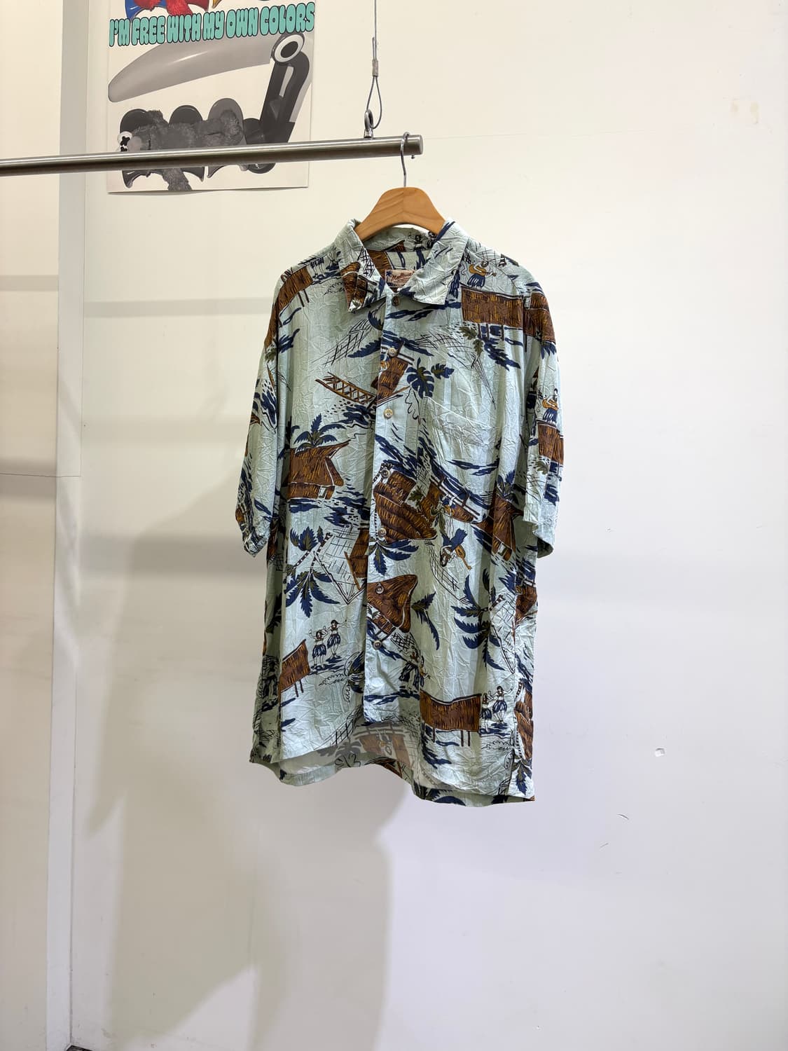 VINTAGE 하와이안셔츠 상품이미지1