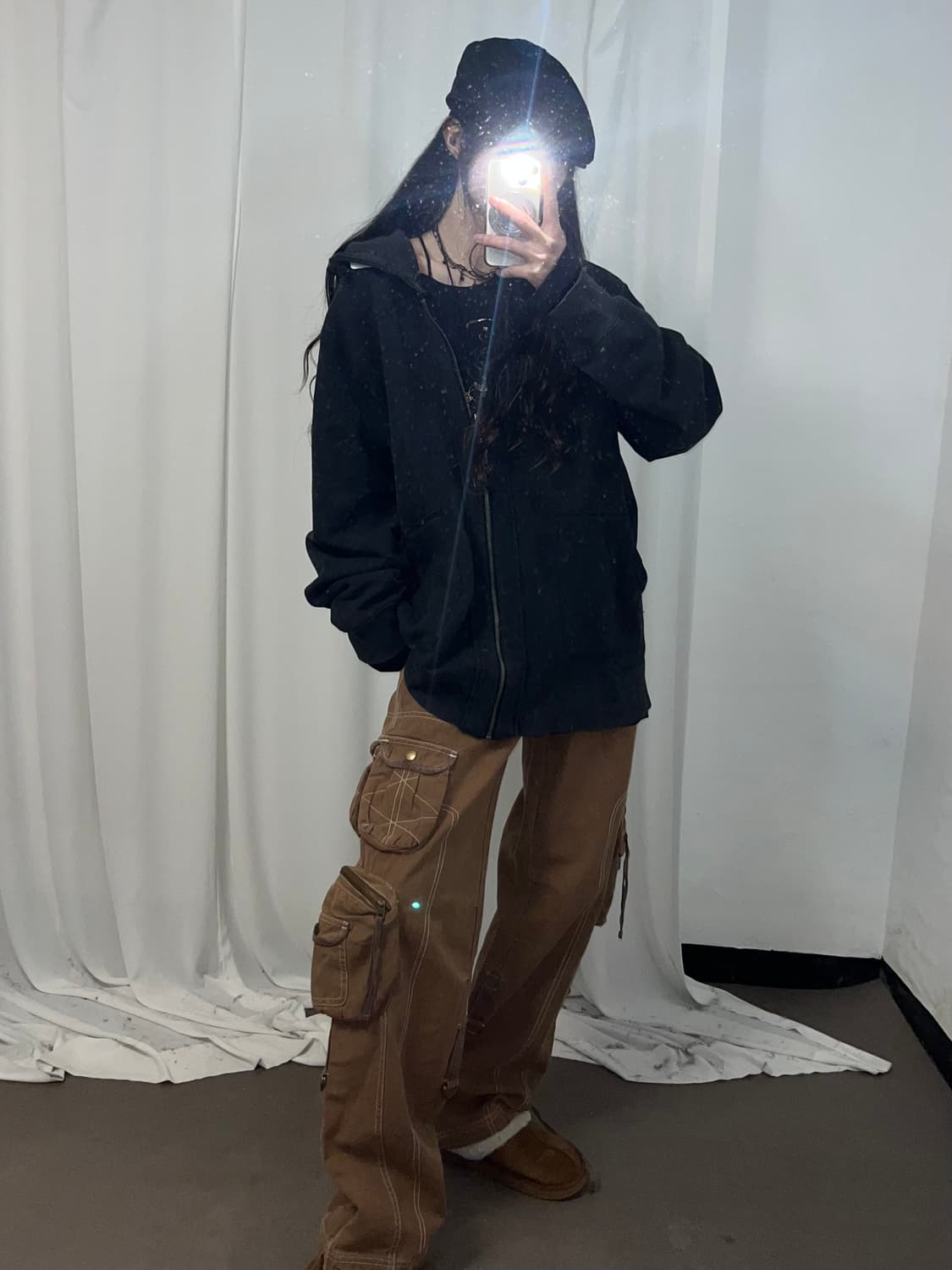 Levi's 스컬 자수 후드집업 상품이미지5