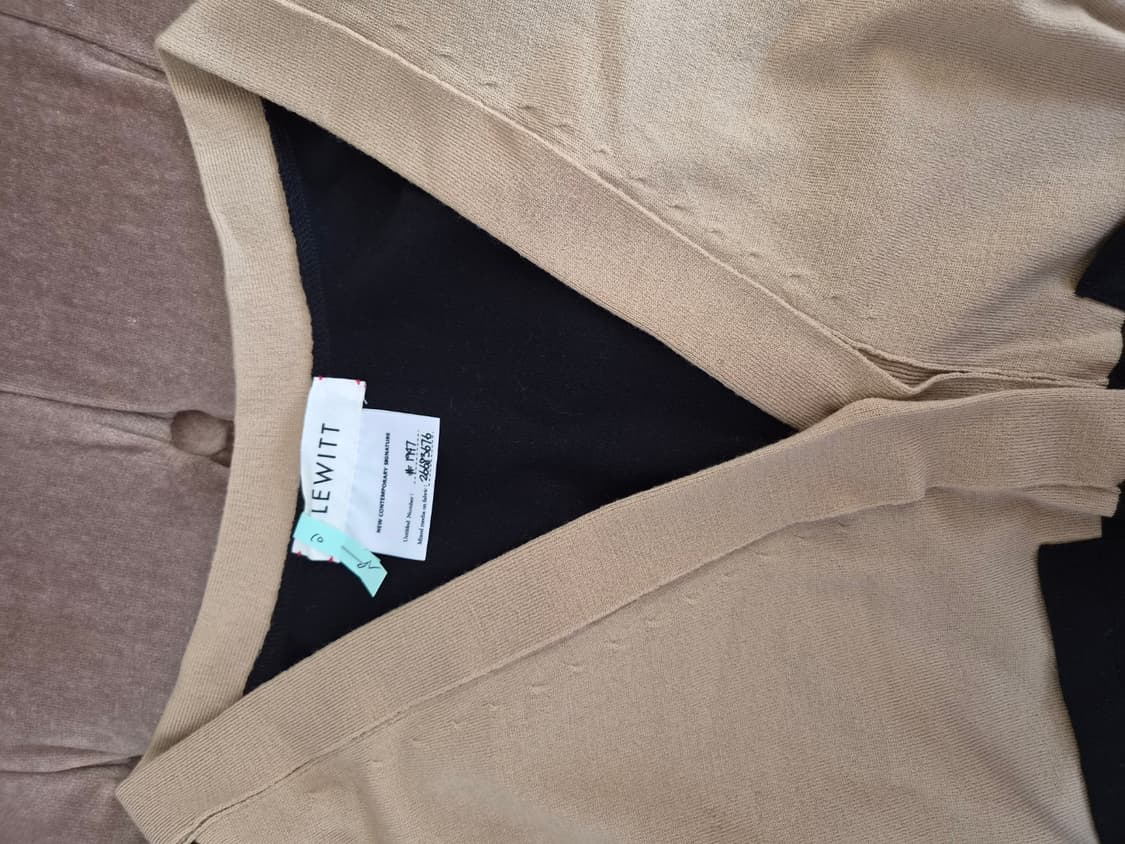 Lewitt 여성 배색울가디건 FREE 상품이미지7