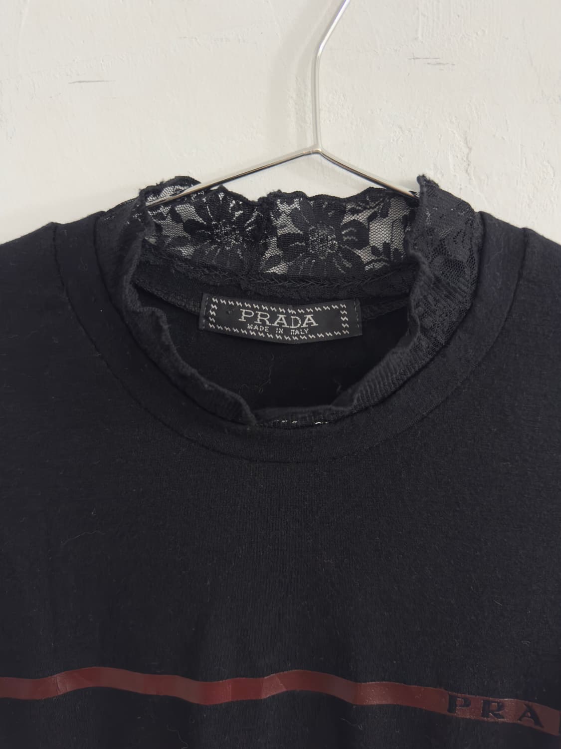 prada lace longsleeve 상품이미지3