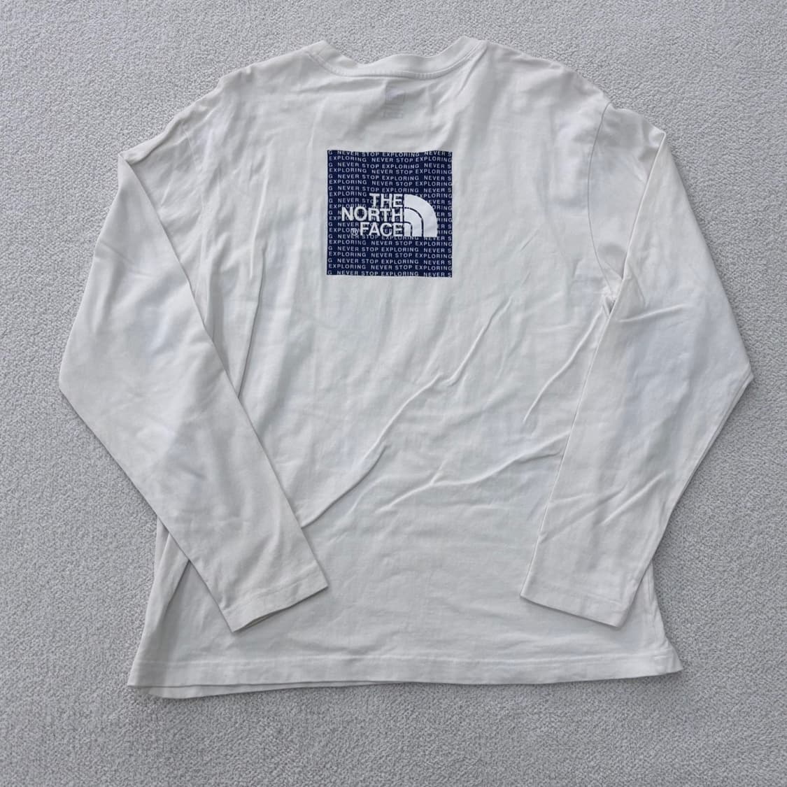 XL 노스페이스 긴팔 티셔츠 0306E 상품이미지2