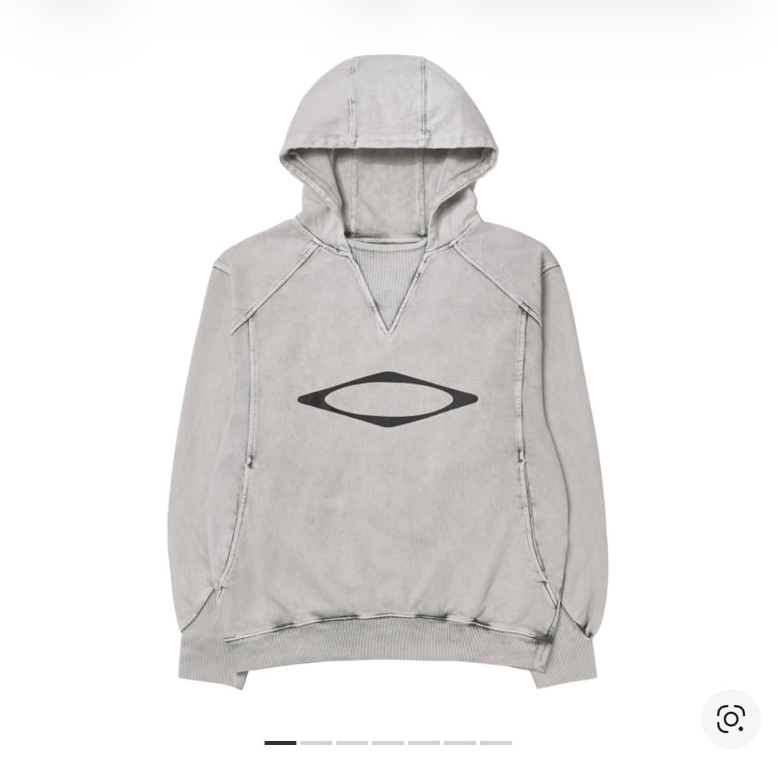 미스치프 블리치드 풀오버 후드티 블리치드 카키 상품이미지2