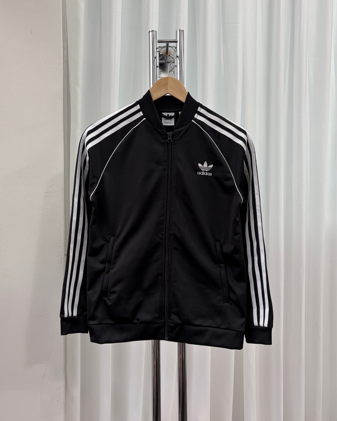 [S]아디다스 트레포일 SST 블랙 트랙탑 져지 상품이미지3