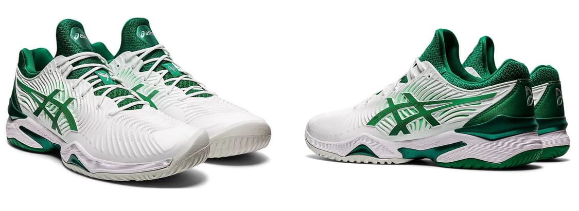 아식스 코트 FF 노박 2021 화이트 그린 상품이미지7