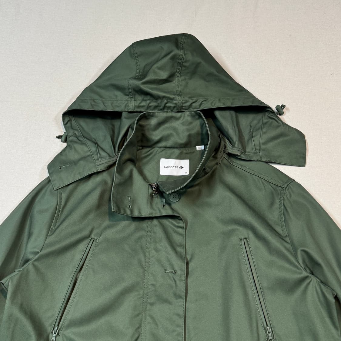 36) 라코스테 우먼즈 후드 필드 자켓 점퍼 상품이미지3