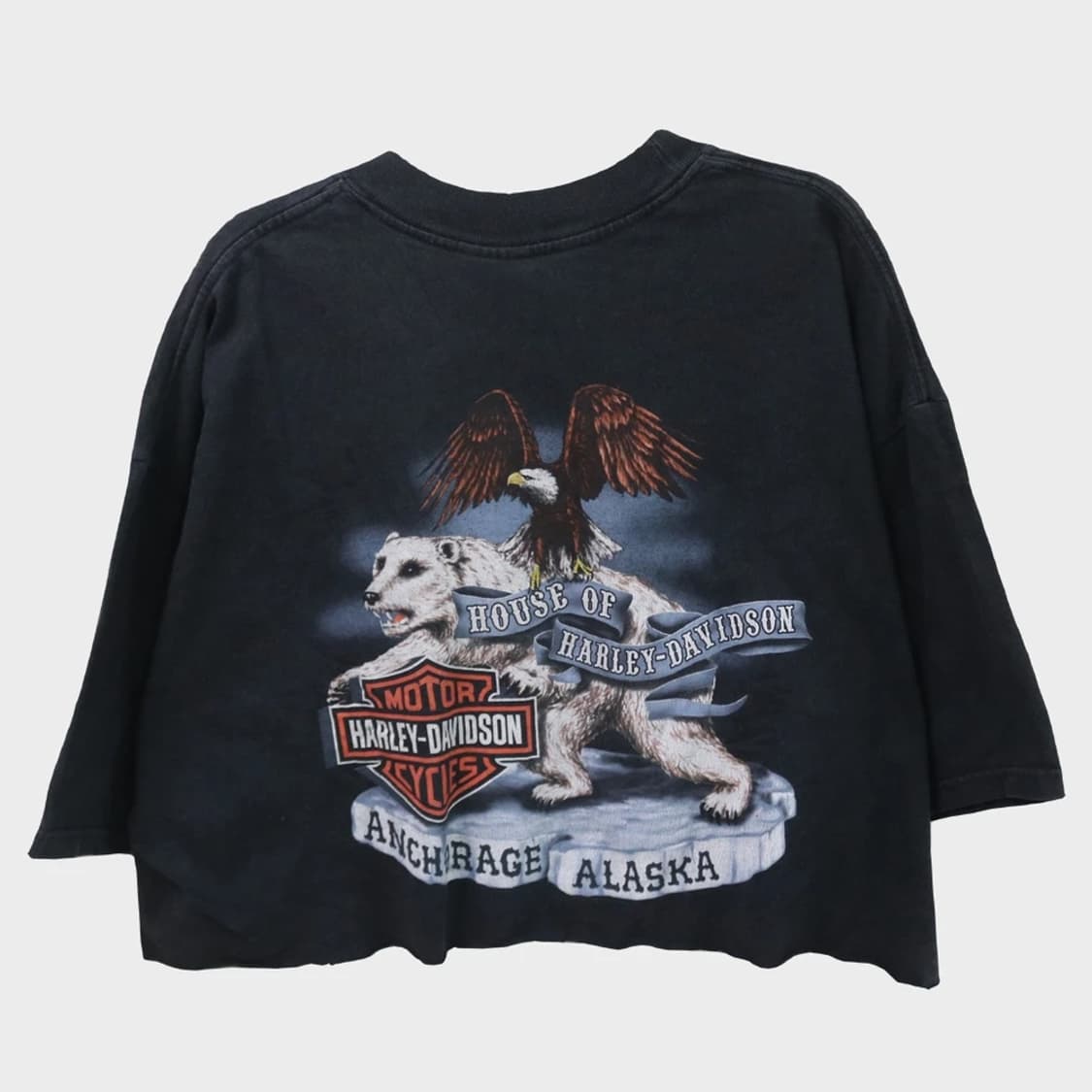 00'S 할리데이비슨 크롭 티셔츠 66388 상품이미지2
