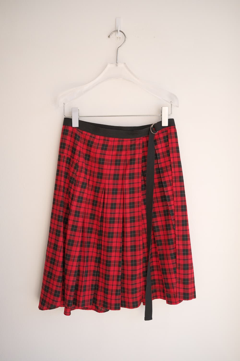 Tartan check wrap skirt 상품이미지5