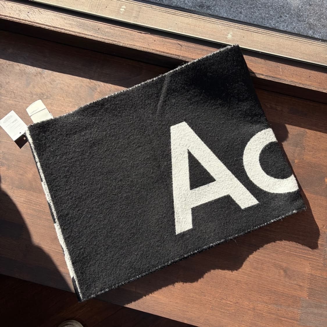 15494 - 아크네 스튜디오 로고 자카드 울 머플러 (울 74%) 상품이미지1