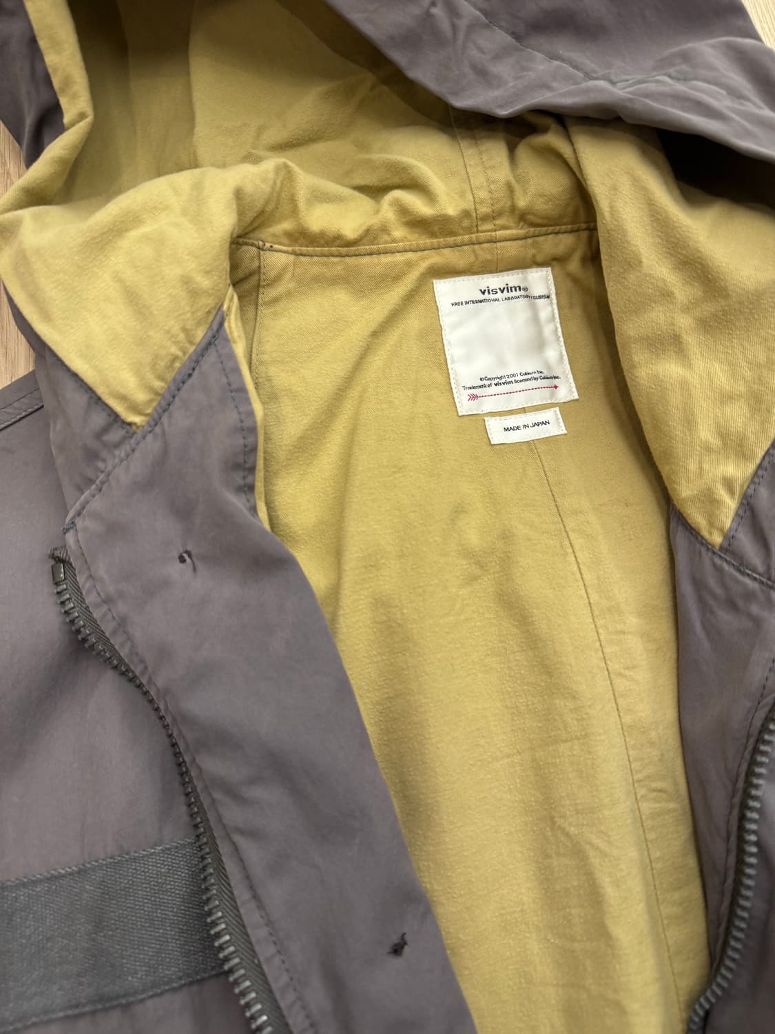 비즈빔 visvim 20aw patterson overcoat(c/ny) 상품이미지2