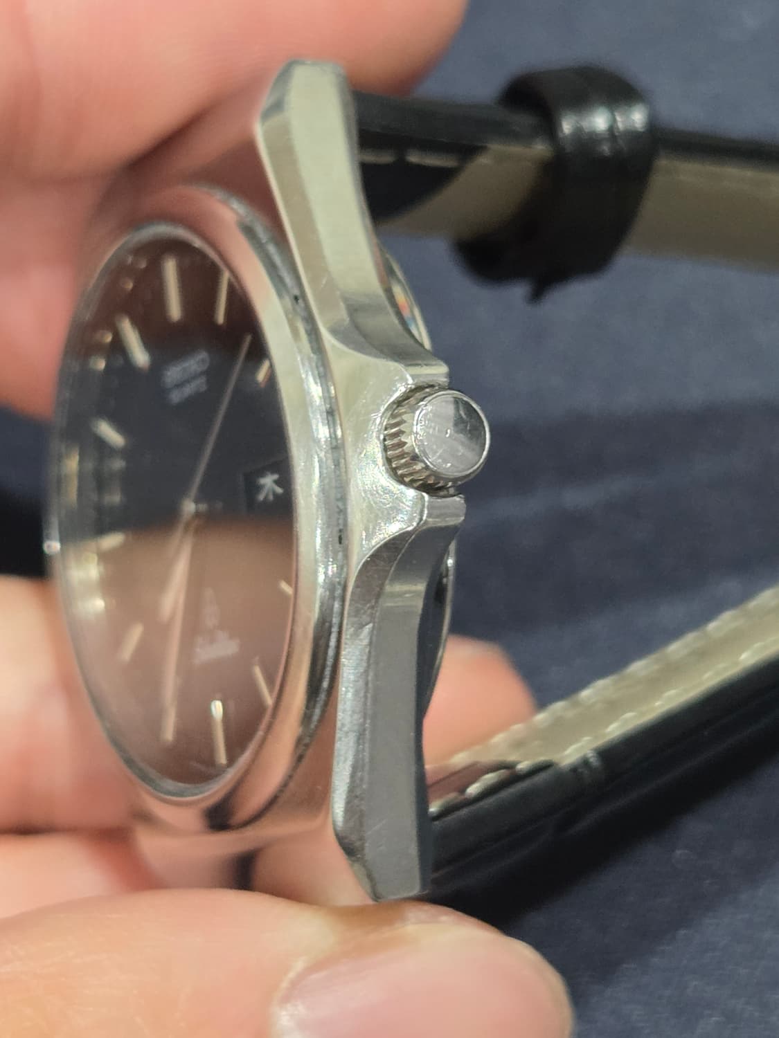 90s 세이코 실버웨이브 흑판 상품이미지3