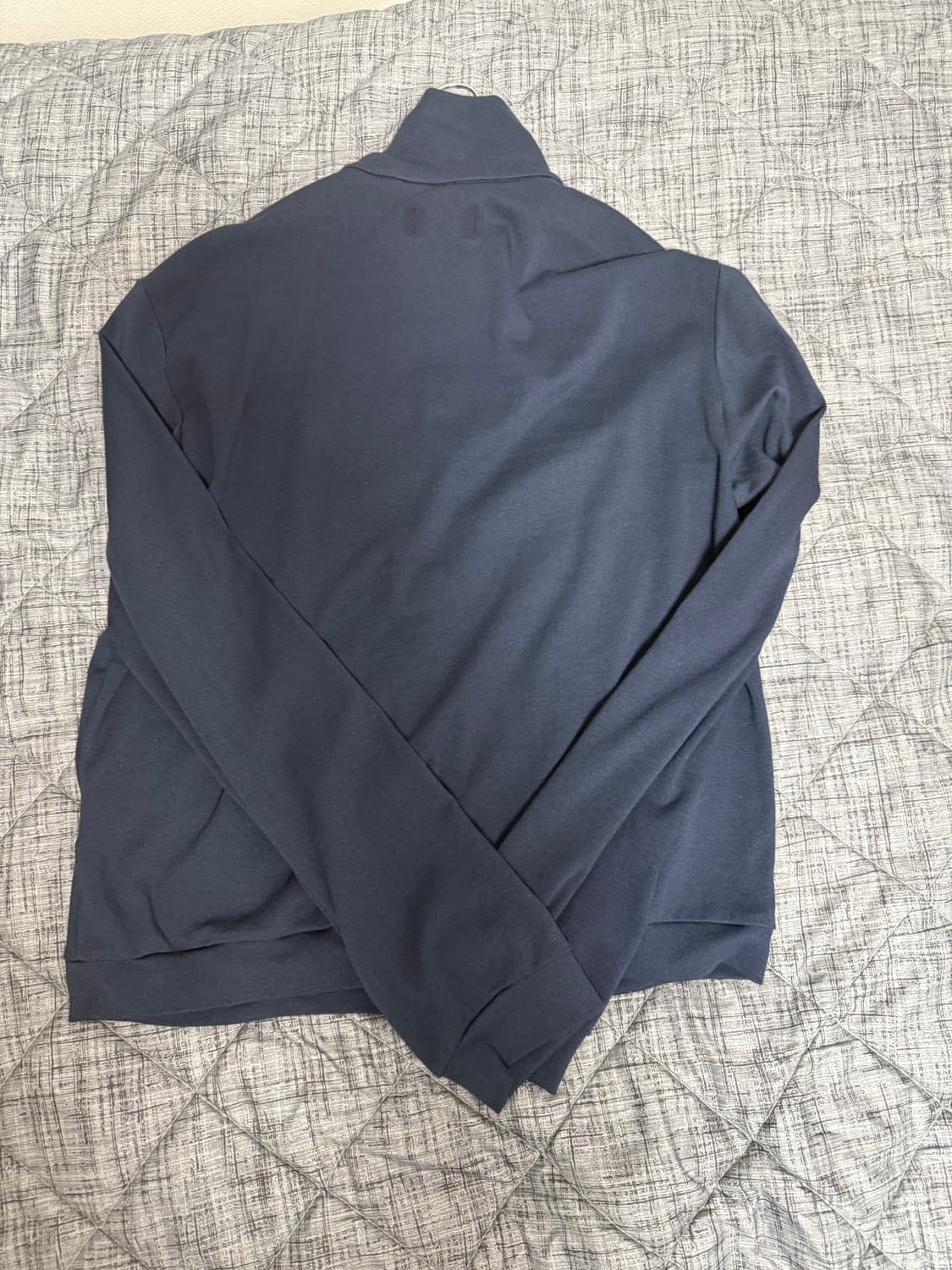 머듈 넥집업 네이비 2사이즈 상품이미지2