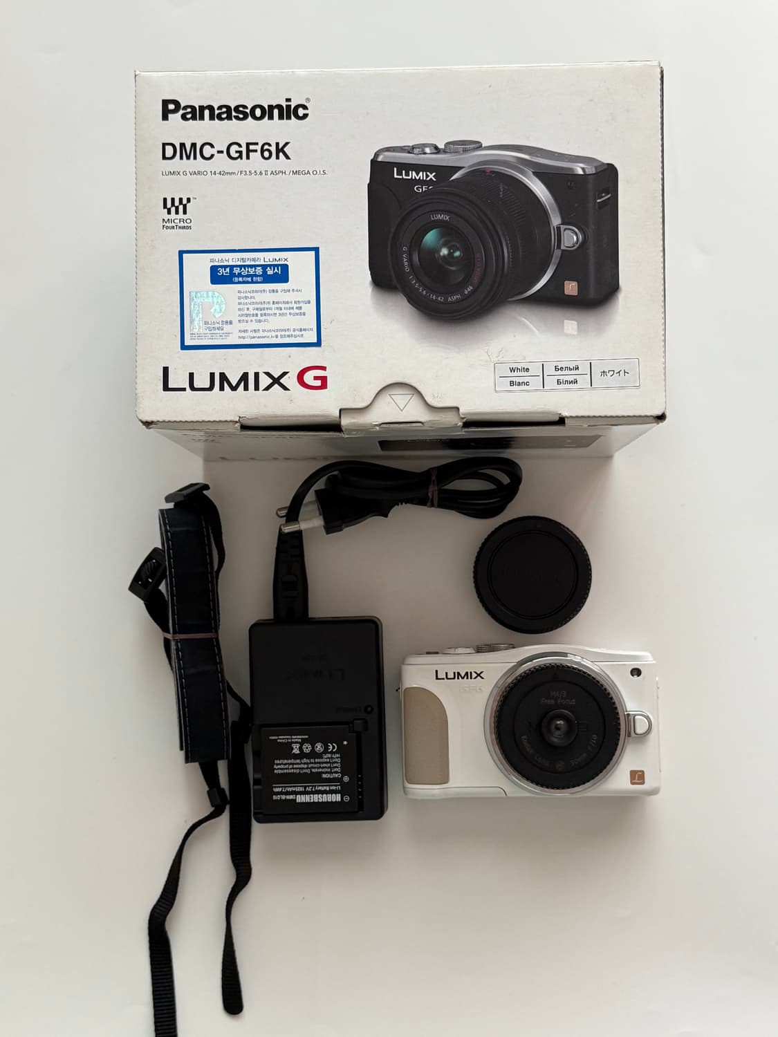파나소닉 루믹스 gf6 + 오레오 렌즈 판매 상품이미지1