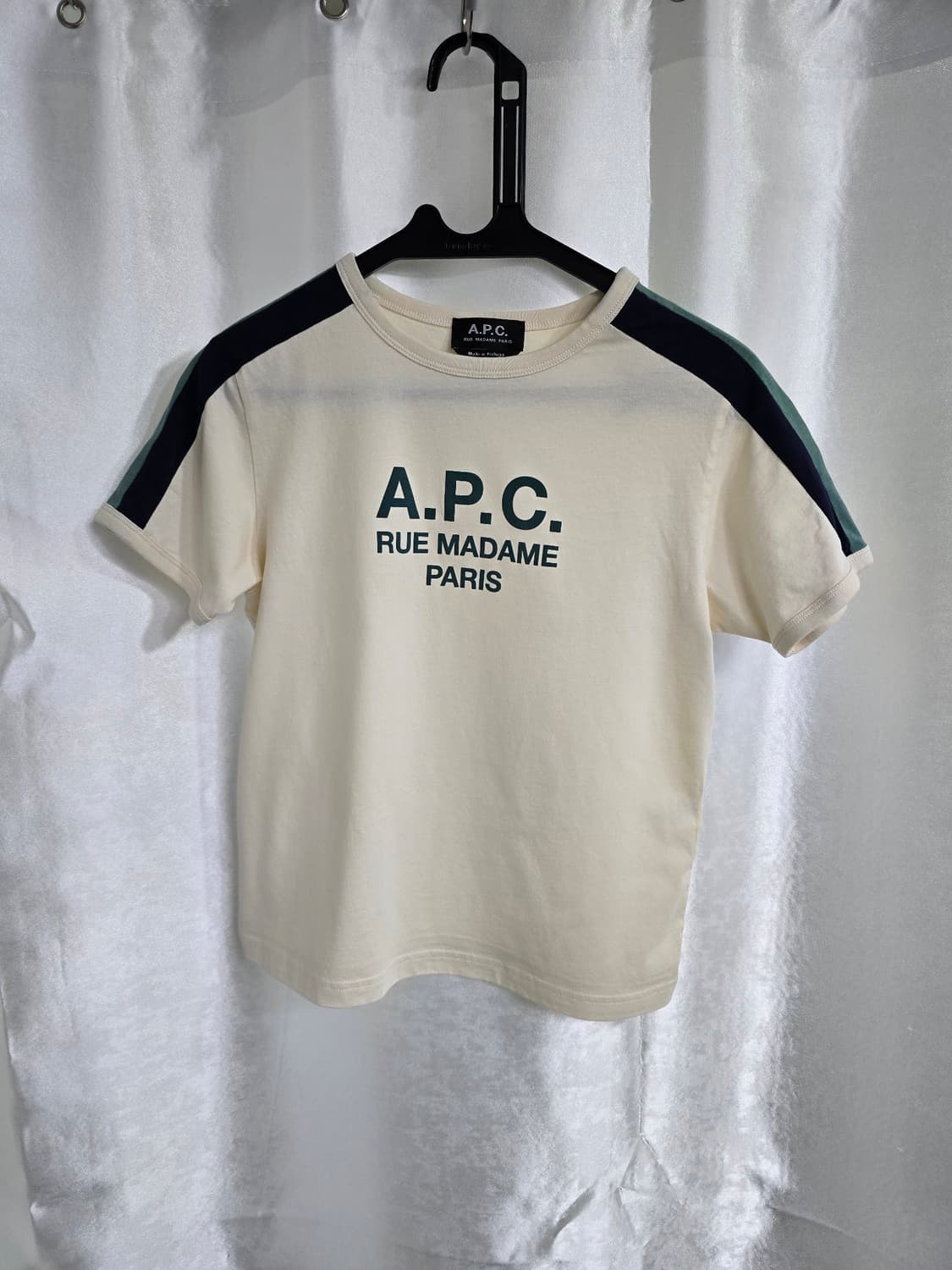 A.P.C 반팔 티셔츠 아이보리 (2198) 상품이미지1