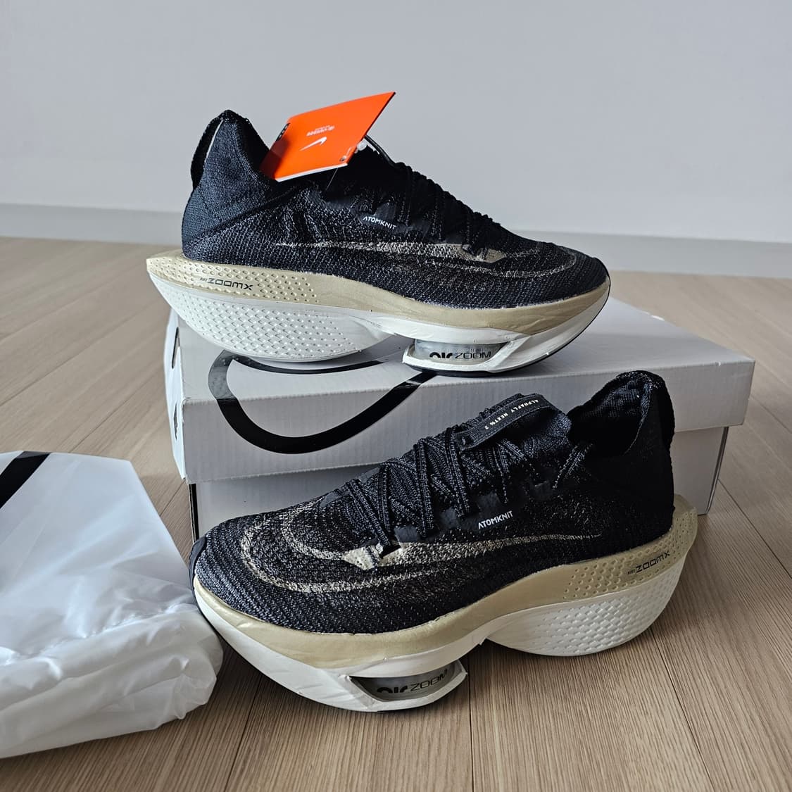 240 새제품 나이키 에어 줌 알파플라이 넥스트% 2 카본 런닝화 러닝화 상품이미지1