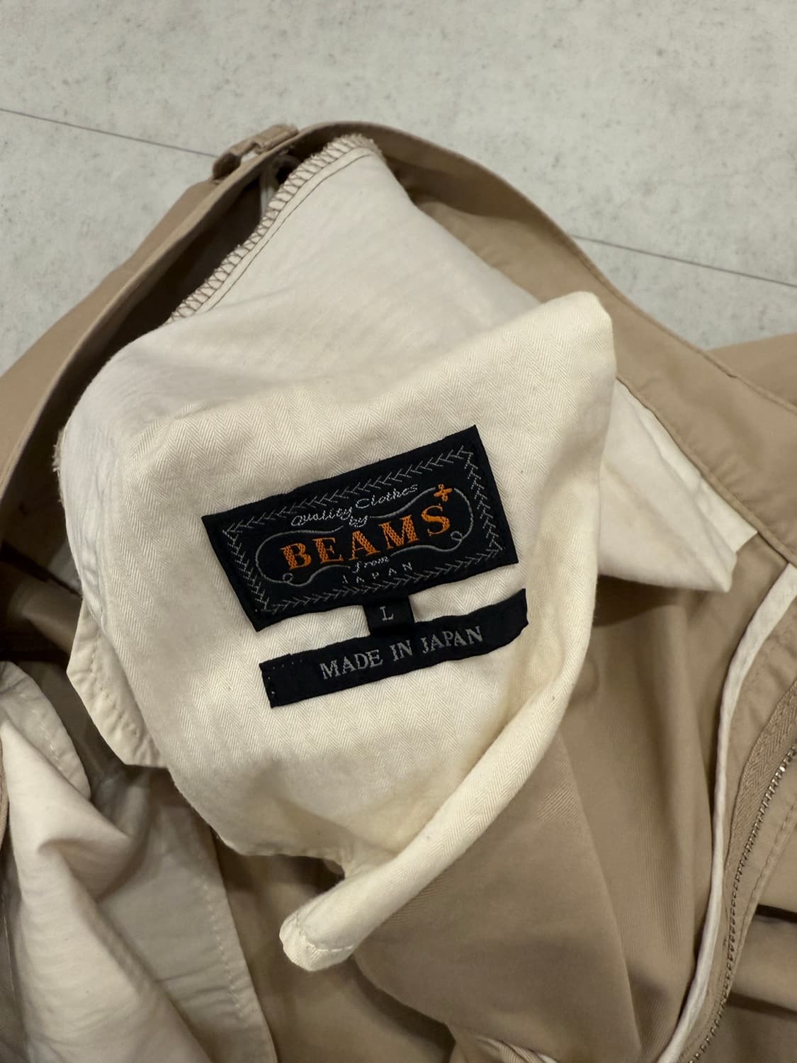 빔즈플러스 1플리츠 치노팬츠 beams plus 상품이미지5
