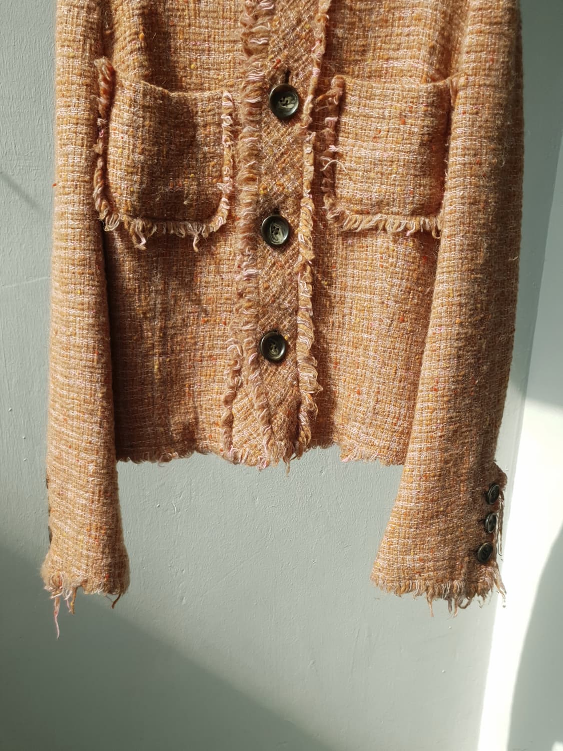 00s Junya Watanabe CDG tweed punk jk 상품이미지5