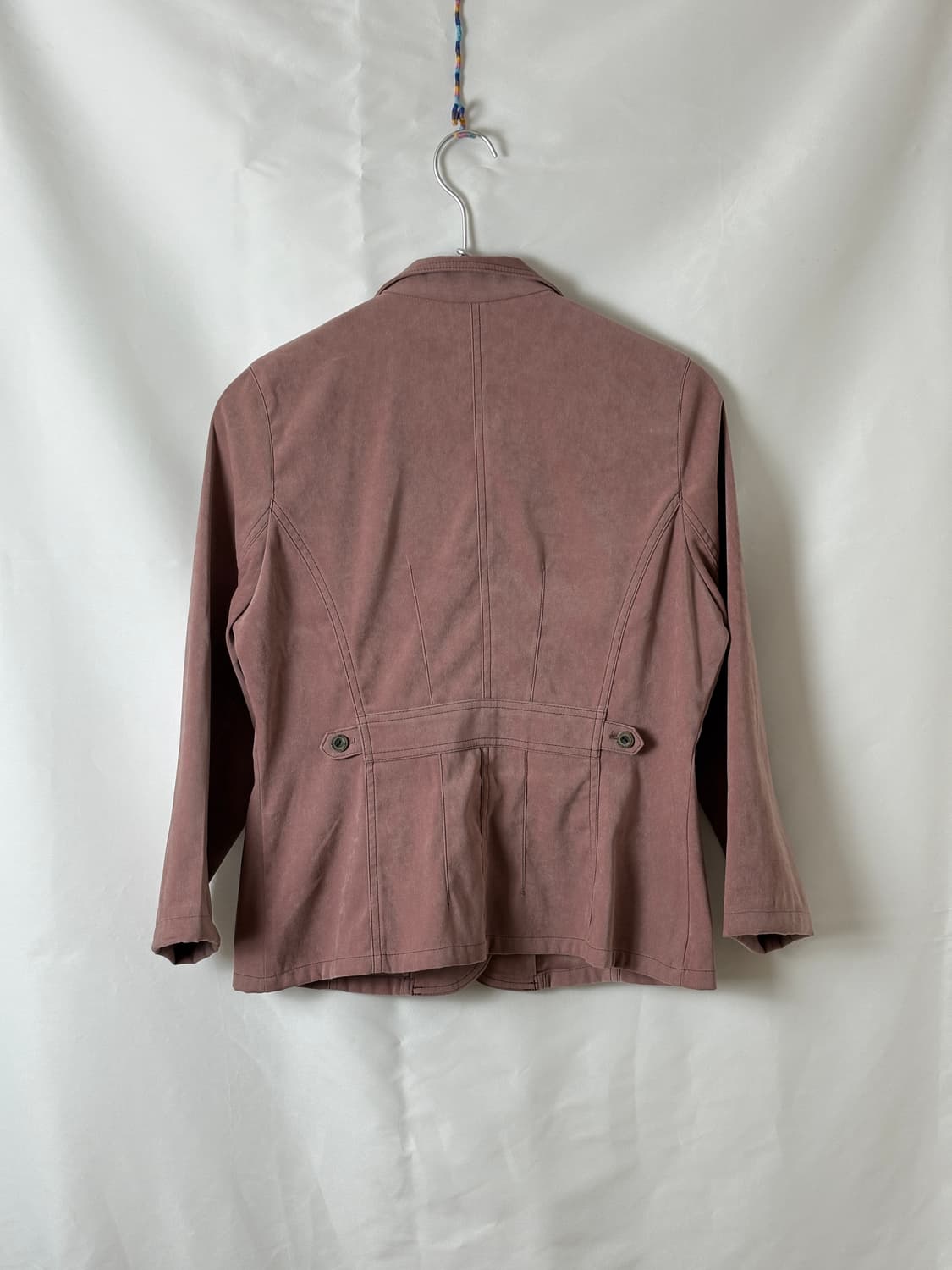 더스티 핑크 스웨이드 자켓 상품이미지6