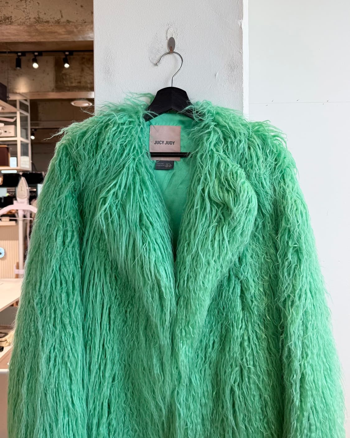 쥬시 주디 그린 퍼 자켓 상품이미지3