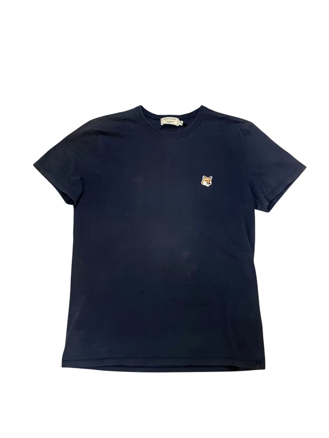 메종키츠네 반팔 티셔츠 딥네이비 S  #csz3976 상품이미지3