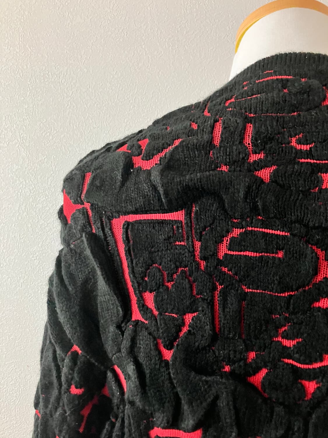 Desigual 데시구알 텍스쳐 가디건 오리엔탈무드 그런지 고스펑크 상품이미지5