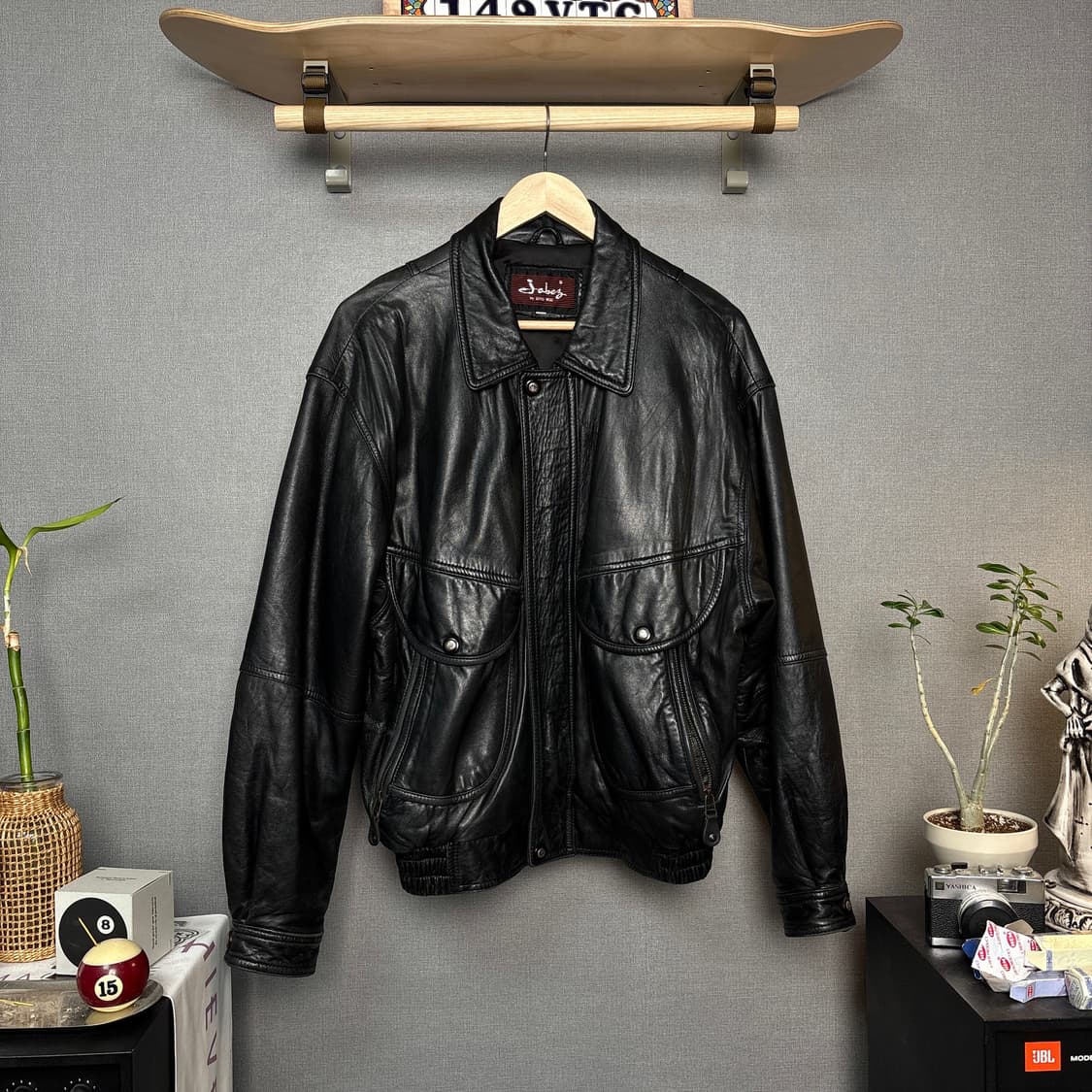 램스킨 봄버자켓 상품이미지2