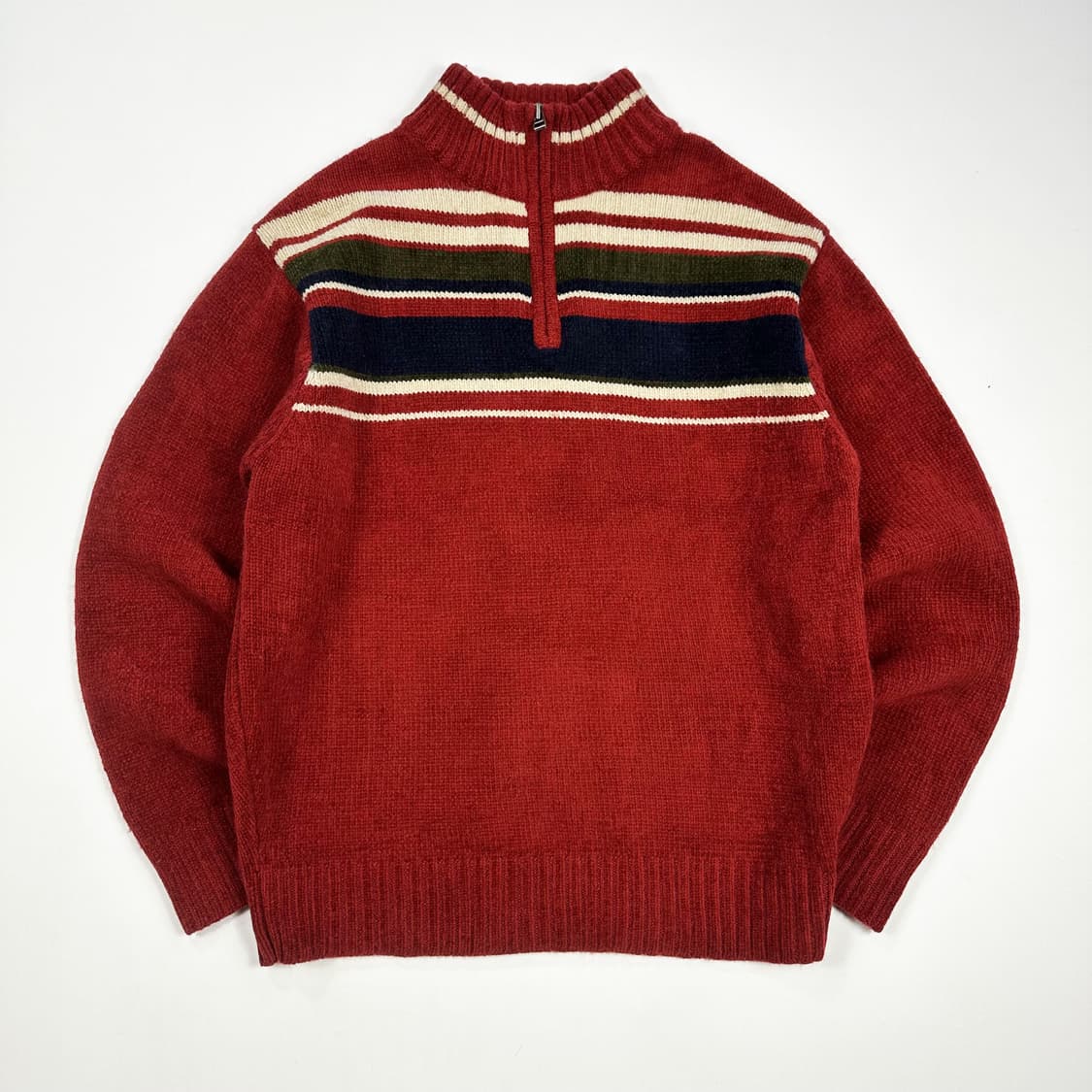 폴로 챕스 재팬 클래식 반집업 니트 (M) 상품이미지2