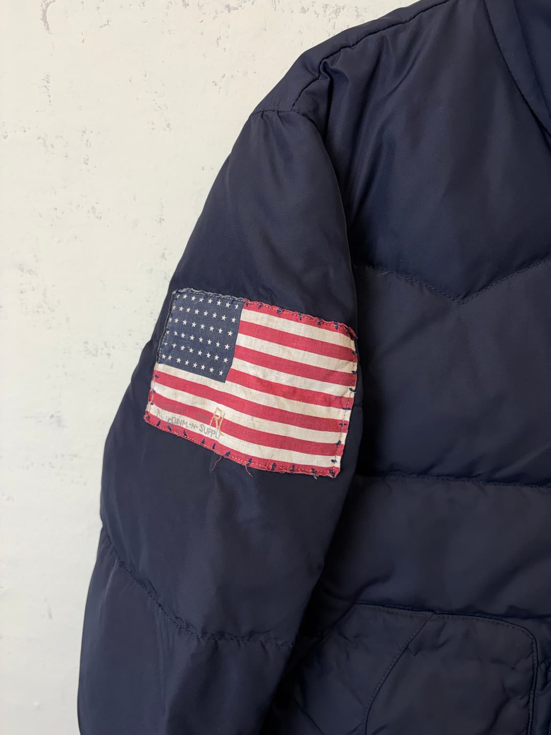 폴로랄프로렌 데님앤서플라이 성조기 패치 덕다운 패딩 상품이미지5