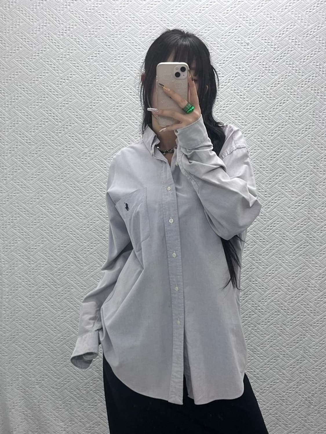 폴로 랄프로렌 빈티지 컨트리 오버핏 셔츠 M C08088 상품이미지1