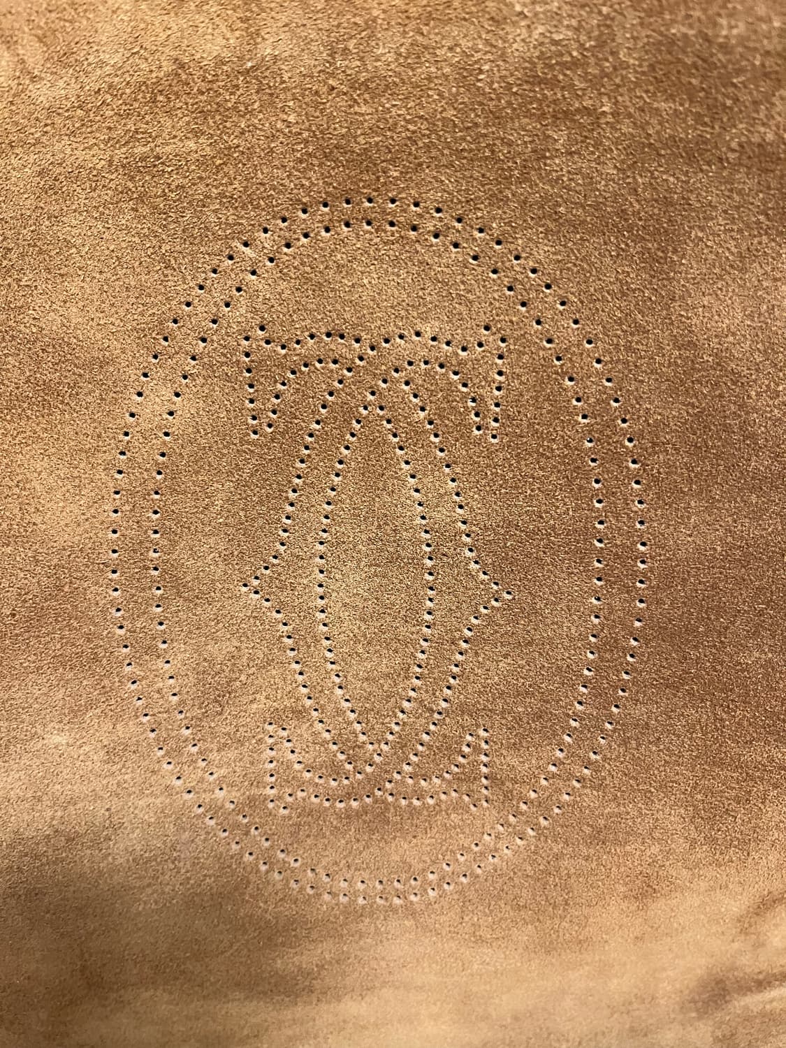 까르띠에 브라운 가죽 숄더백 상품이미지3