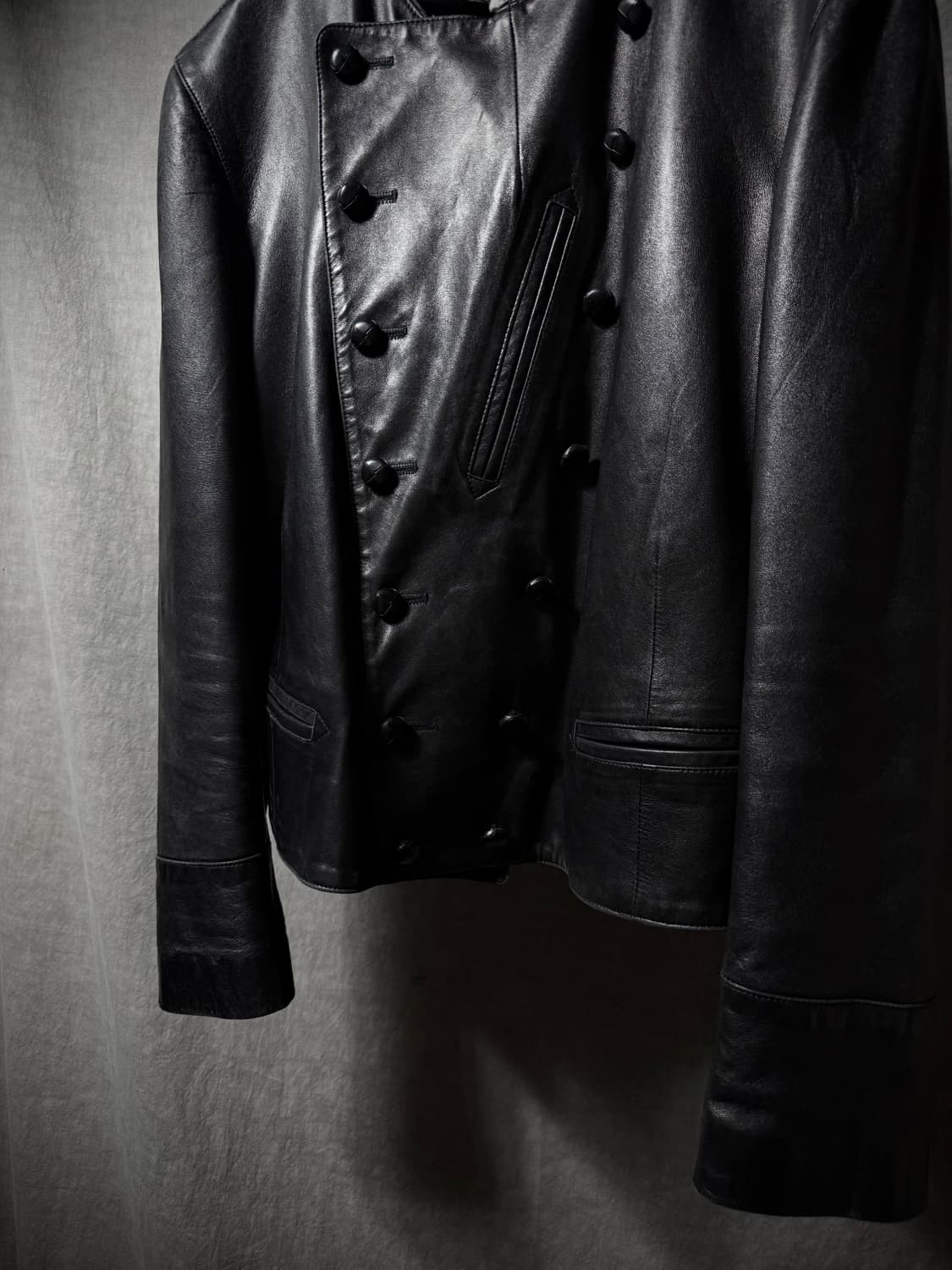 agnes b. Napoleon Leather Jacket 상품이미지5