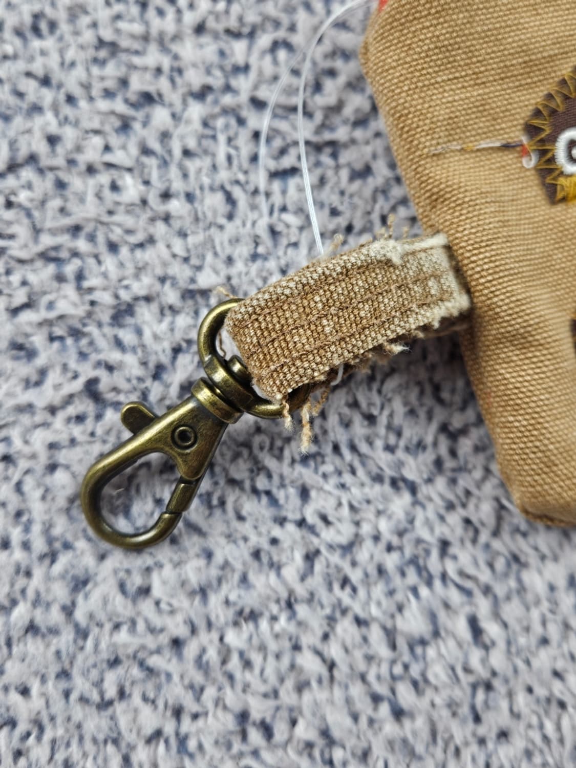 핸드메이드 리워크 커스텀 패치드 키링 월렛 (12X10) / 10725 상품이미지3