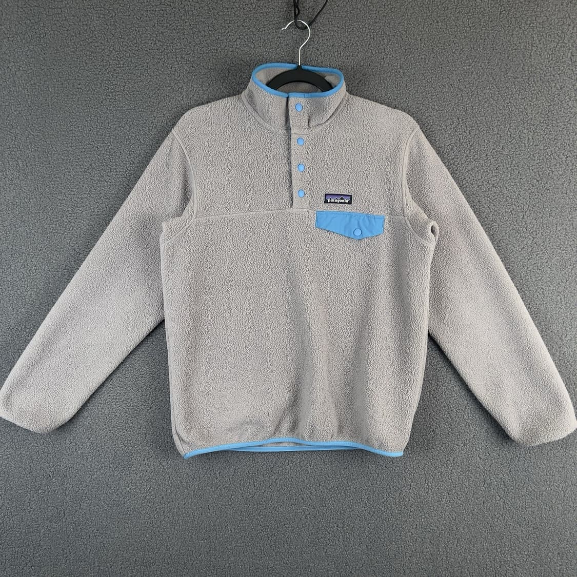 10s 파타고니아 신칠라 스냅-T 그레이/블루 상품이미지1
